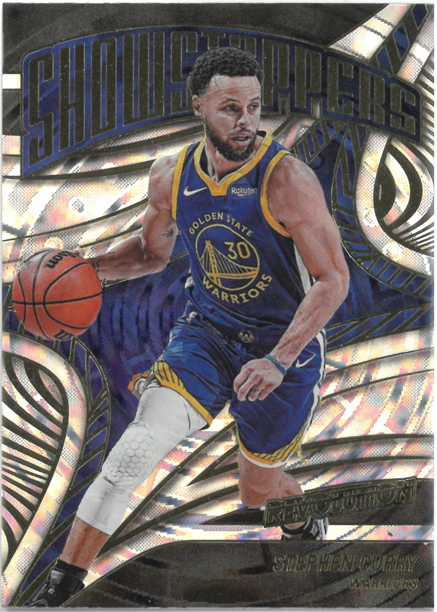 2024-25 PANINI REVOLUTION "Stephen Curry" Showstoppers Fractal No.6(ステフィン・カリー)