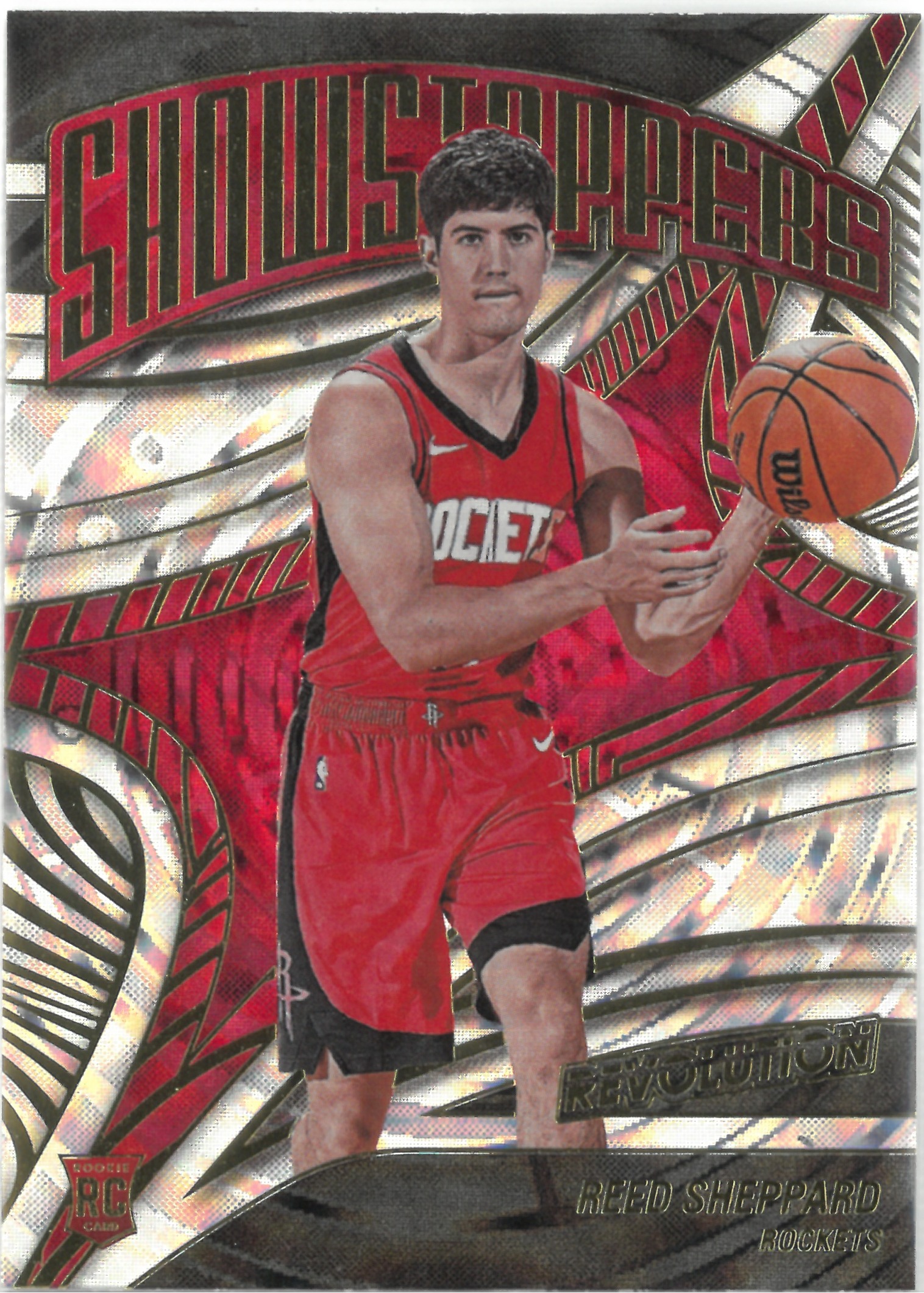 2024-25 PANINI REVOLUTION "Reed Sheppard" Showstoppers Fractal No.25(リード・シェパード)