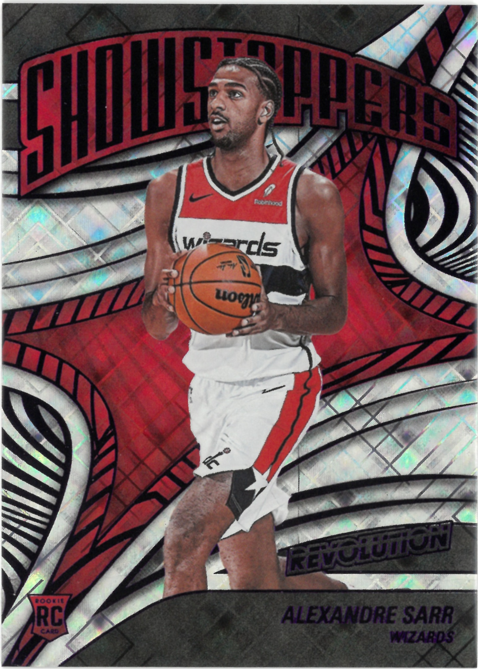2024-25 PANINI REVOLUTION "Alexandre Sarr"【91/99】Showstoppers Cosmic No.14(アレクサンドル・サー)