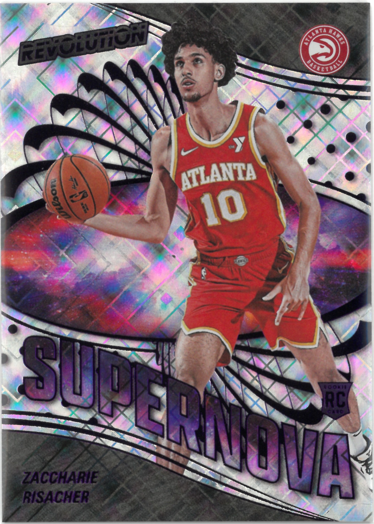 2024-25 PANINI REVOLUTION "Zaccharie Risacher"【43/99】Supernova Cosmic No.17(ザカリー・リザシェイ)