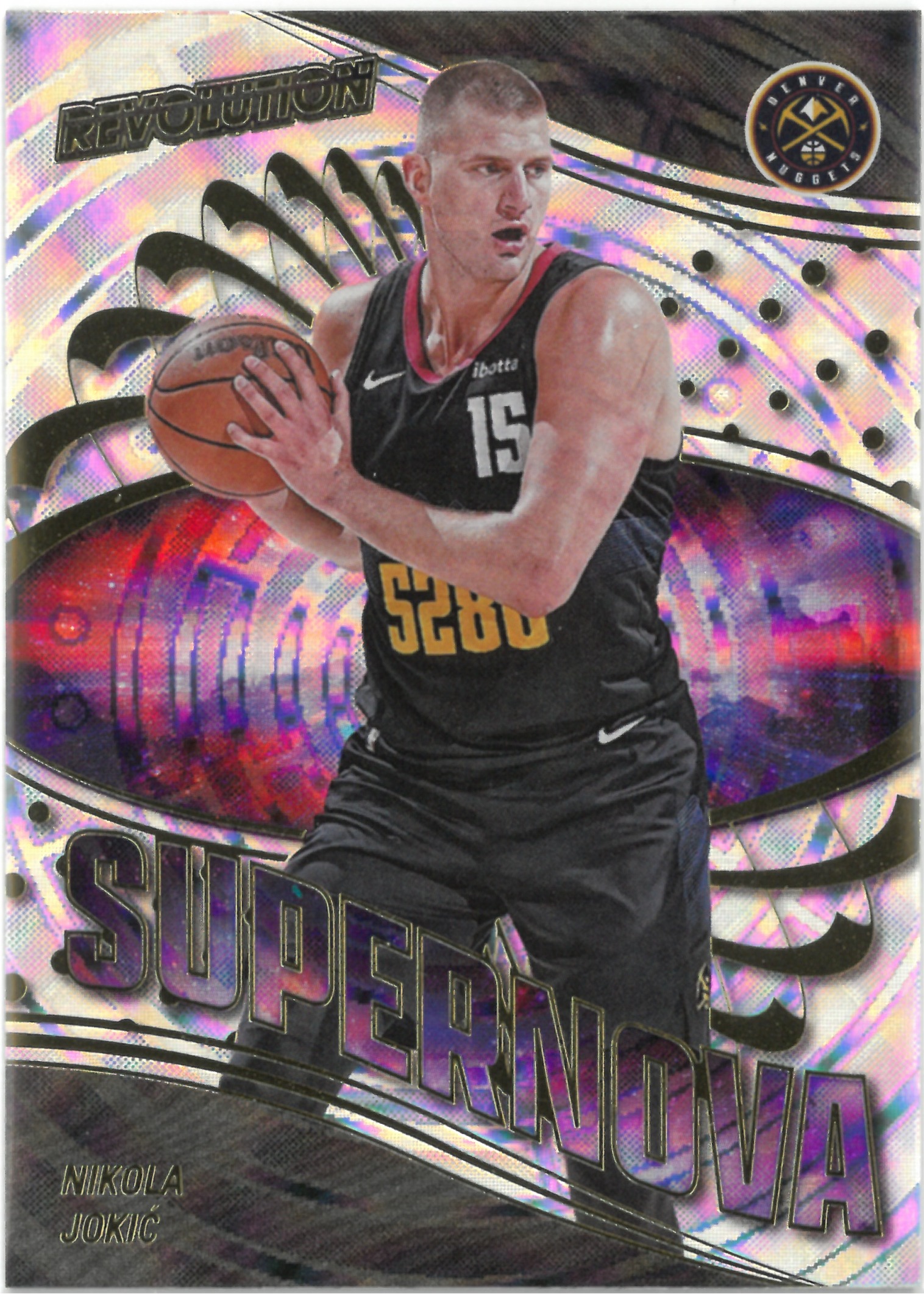 2024-25 PANINI REVOLUTION "Nikola Jokic" Supernova Fractal No.24(ニコラ・ヨキッチ)
