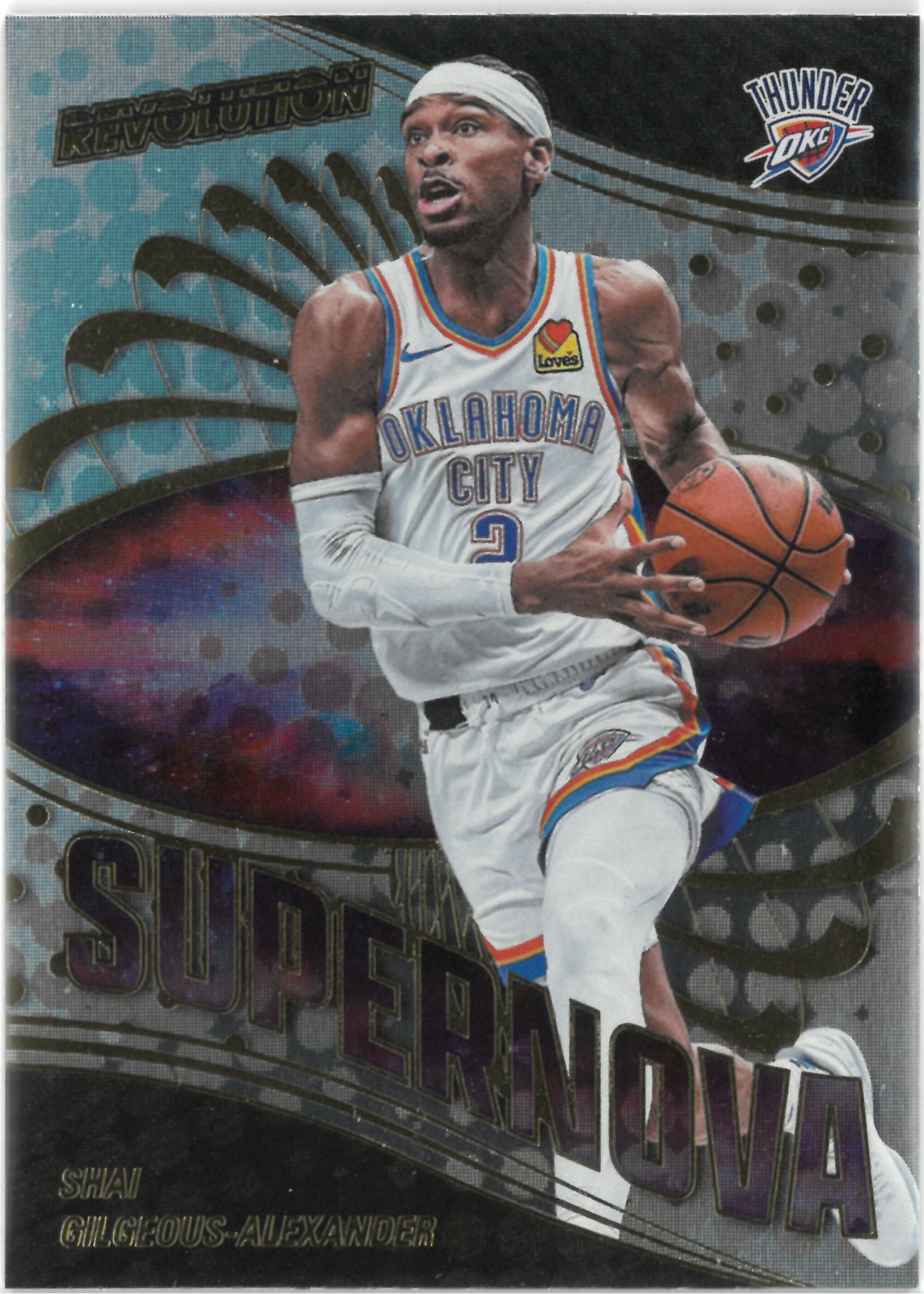 2024-25 PANINI REVOLUTION "Shai Gilgeous-Alexander" Supernova No.5(シェイ・ギルジャス＝アレクサンダー)