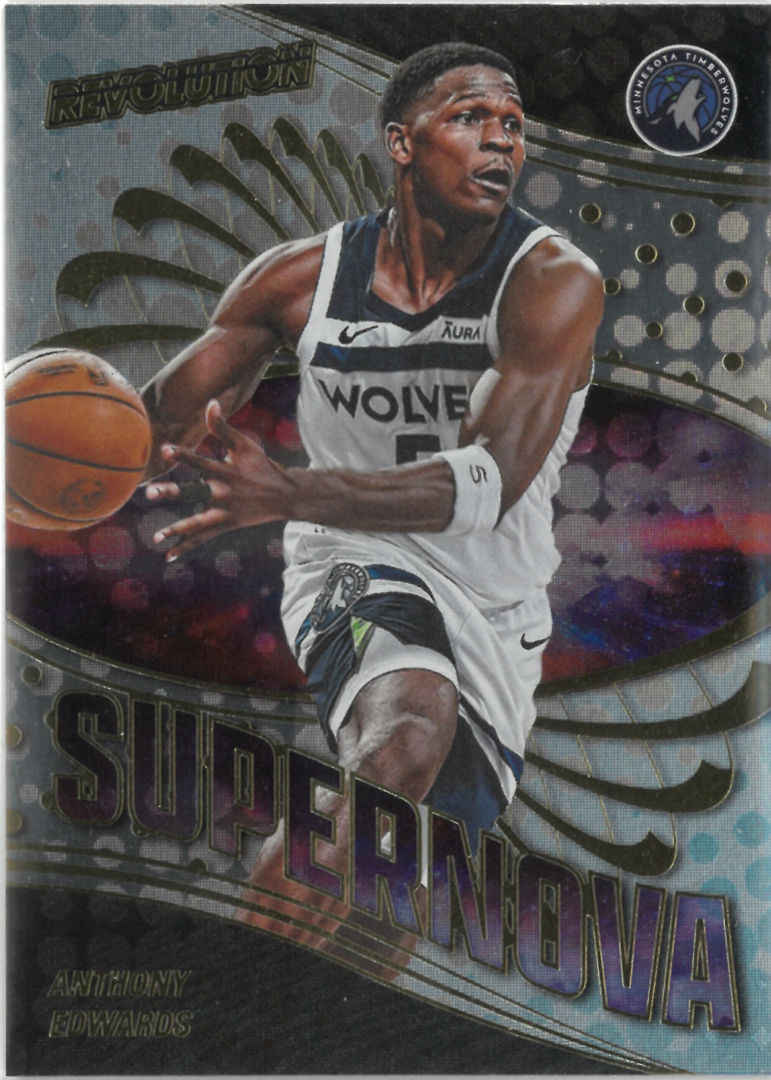 2024-25 PANINI REVOLUTION "Anthony Edwards" Supernova No.6(アンソニー・エドワーズ)