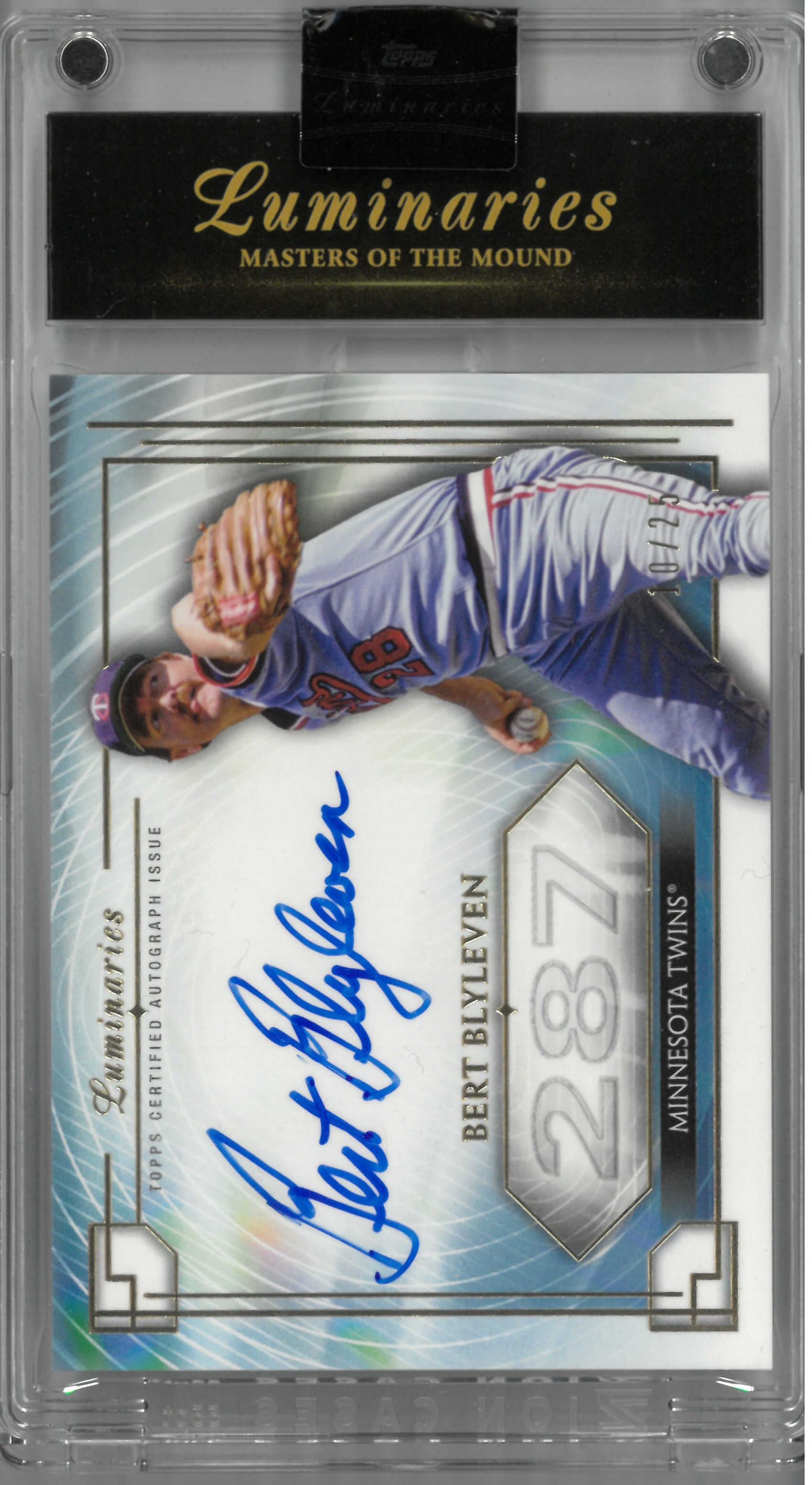2024 Topps Luminaries "Bert Blyleven" Auto【10/25】#MOM-BB(バート・ブライレブン)