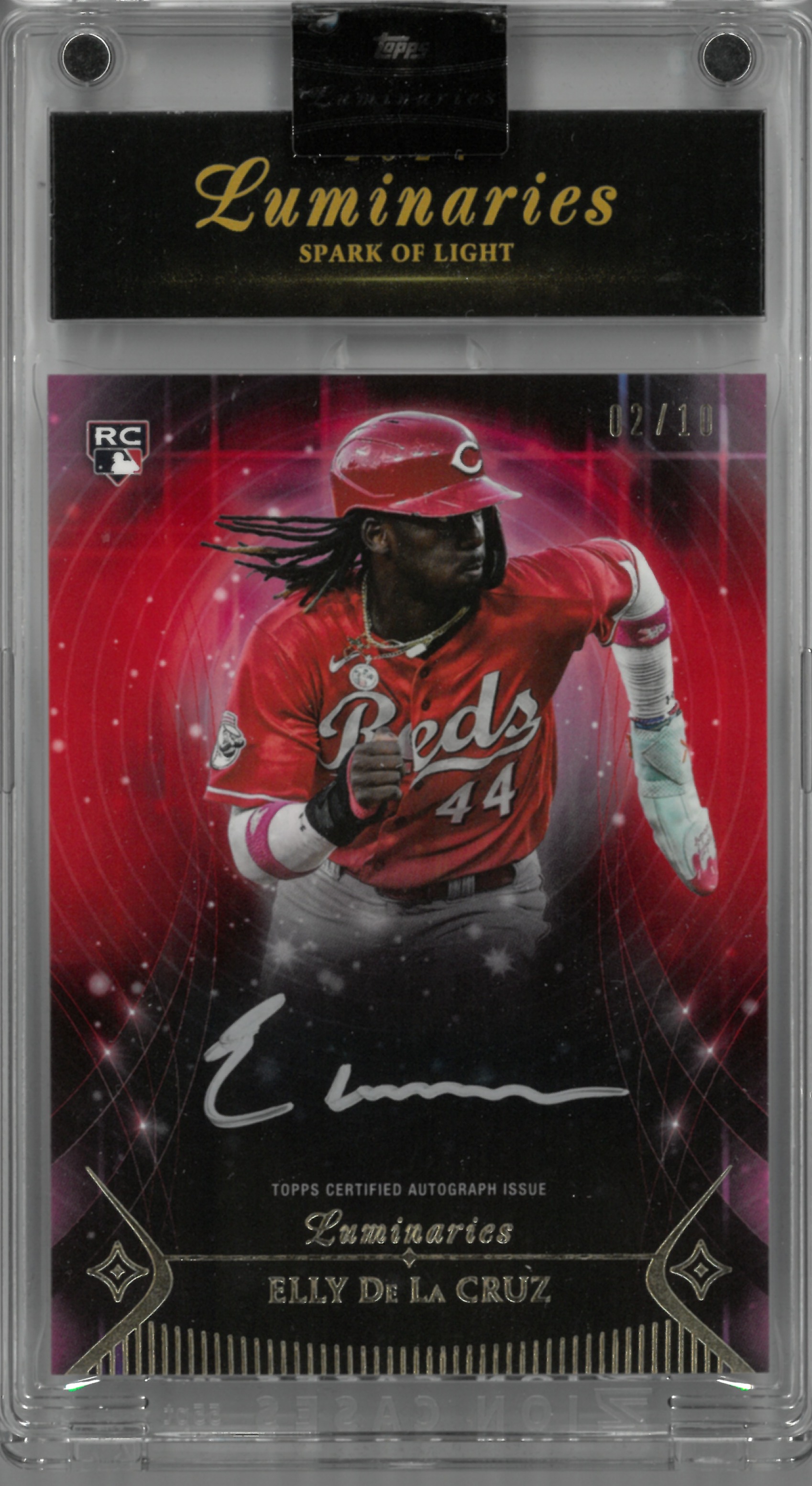 2024 Topps Luminaries "Elly De La Cruz" Auto【02/10】#SLA-ED(エリー・デラクルーズ)