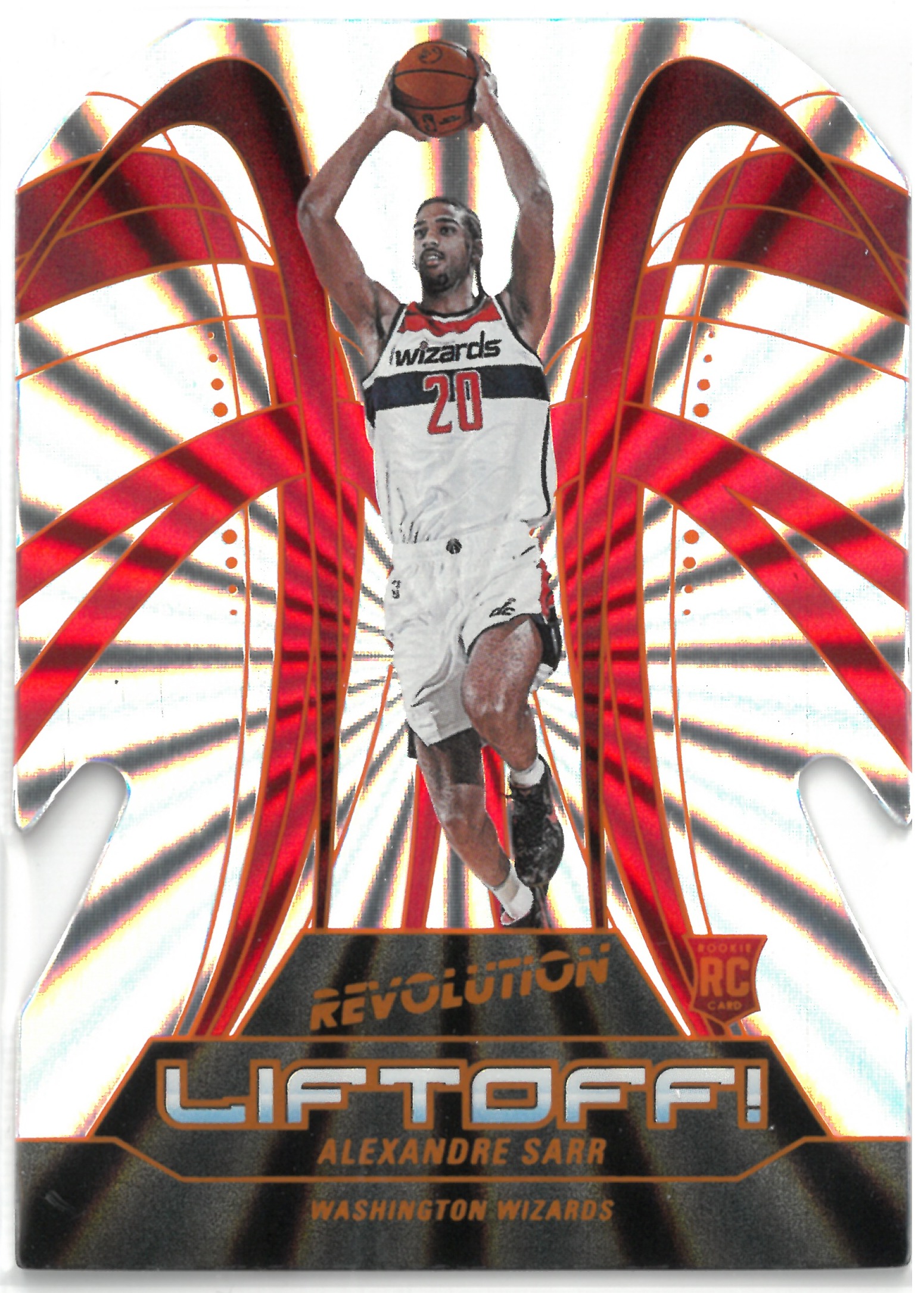 2024-25 PANINI REVOLUTION "Alexandre Sarr"【12/75】Liftoff! Sunburst No.8(アレクサンドル・サー)