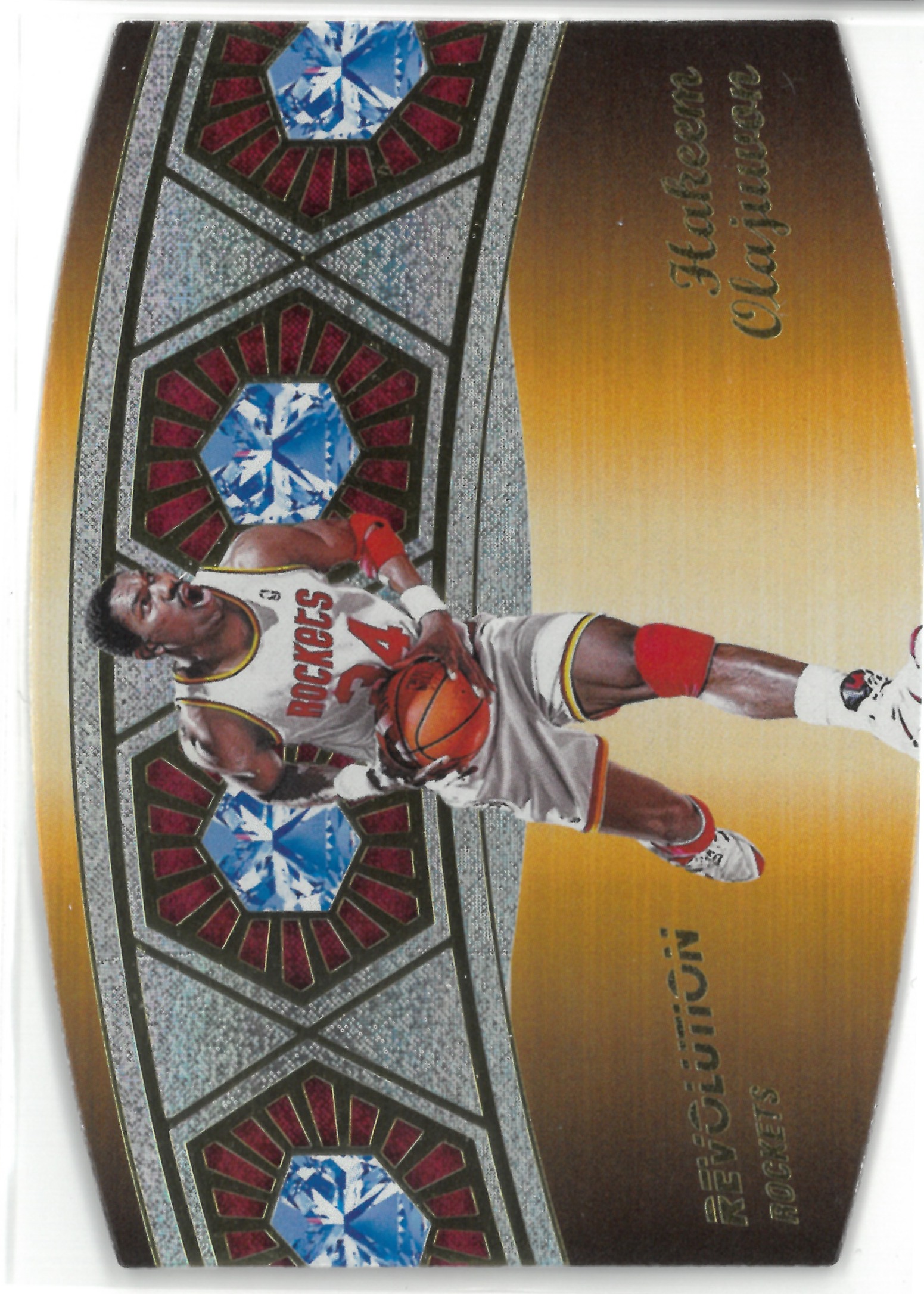 2024-25 PANINI REVOLUTION "Hakeem Olajuwon"【001/125】Neutron No.13(アキーム・オラジュワン)