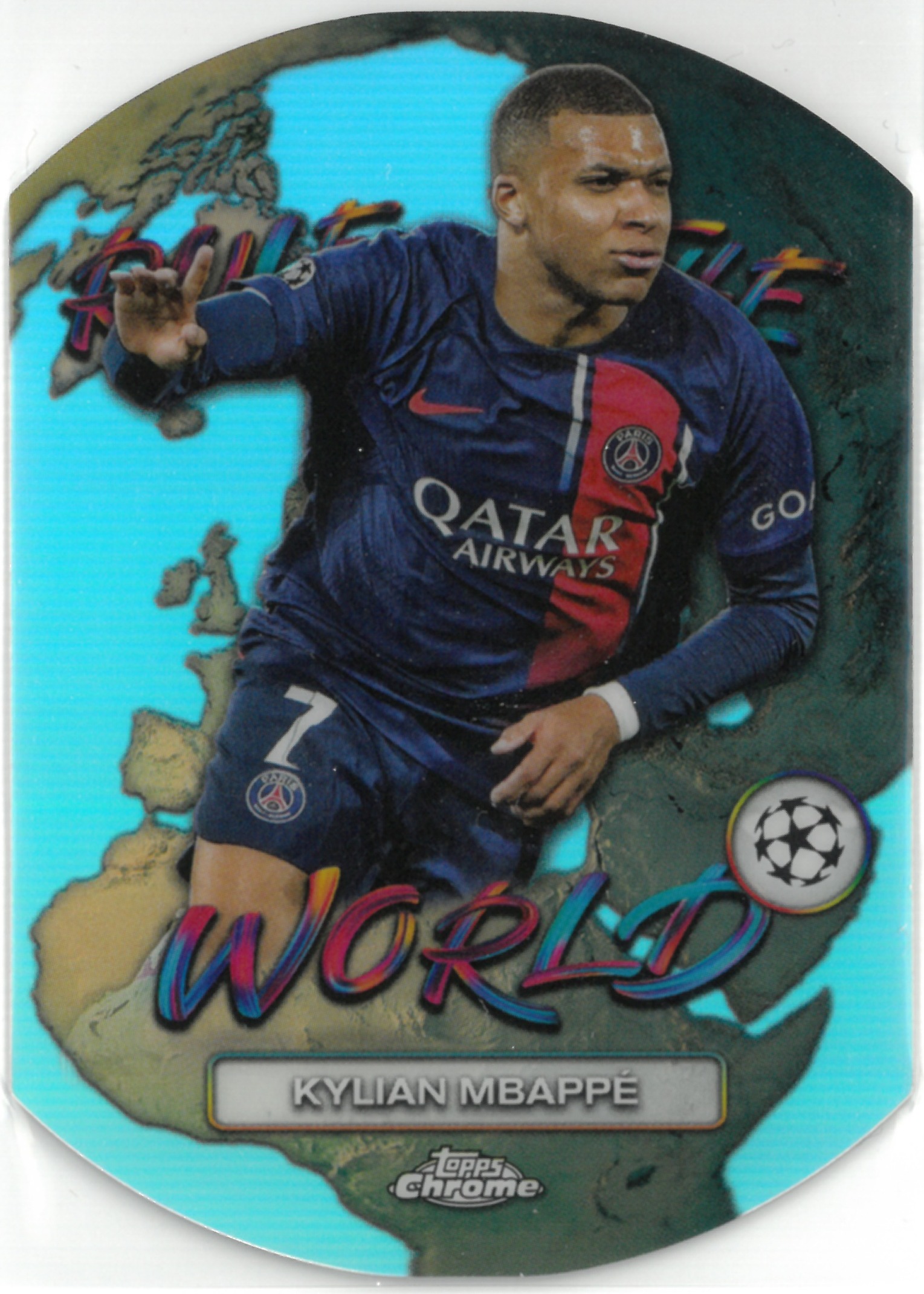 2024 Topps Chrome "Kylian Mbappe" #RTW-1(キリアン・エムバペ)