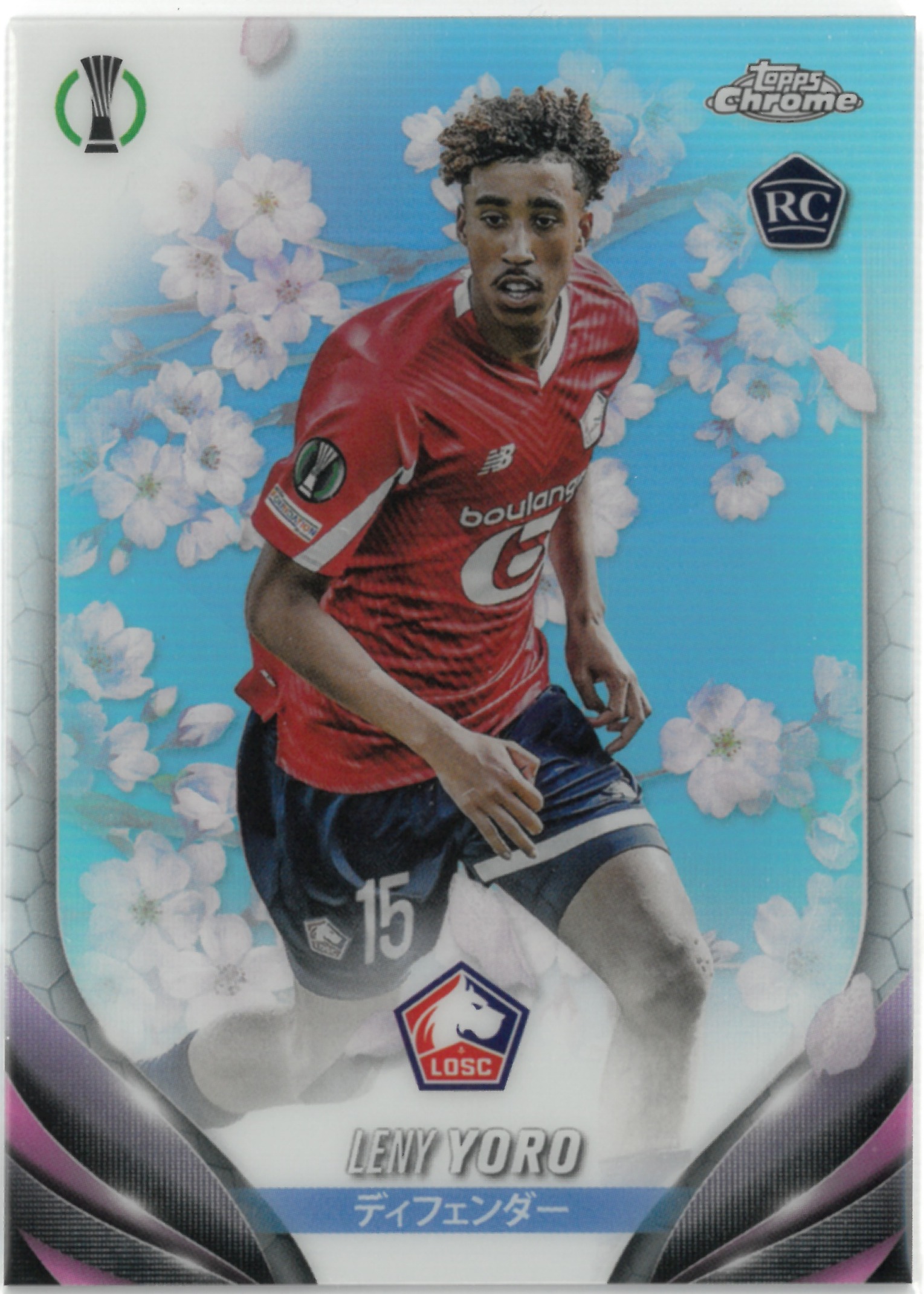 2024 Topps Chrome "Leny Yoro" #154(レニー・ヨロ)