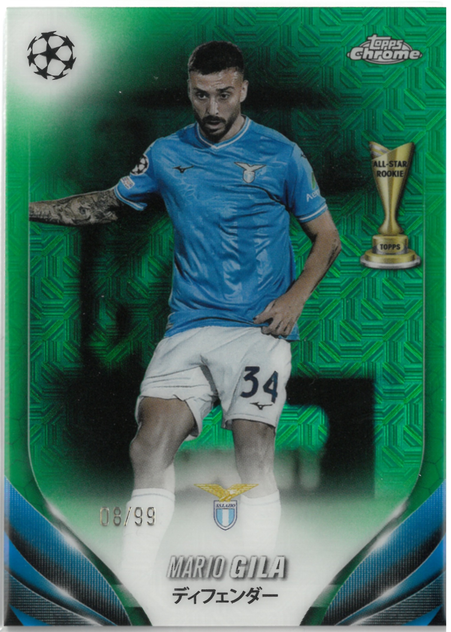 2024 Topps Chrome "Mario Gila"【08/99】#93(マリオ・ヒラ)