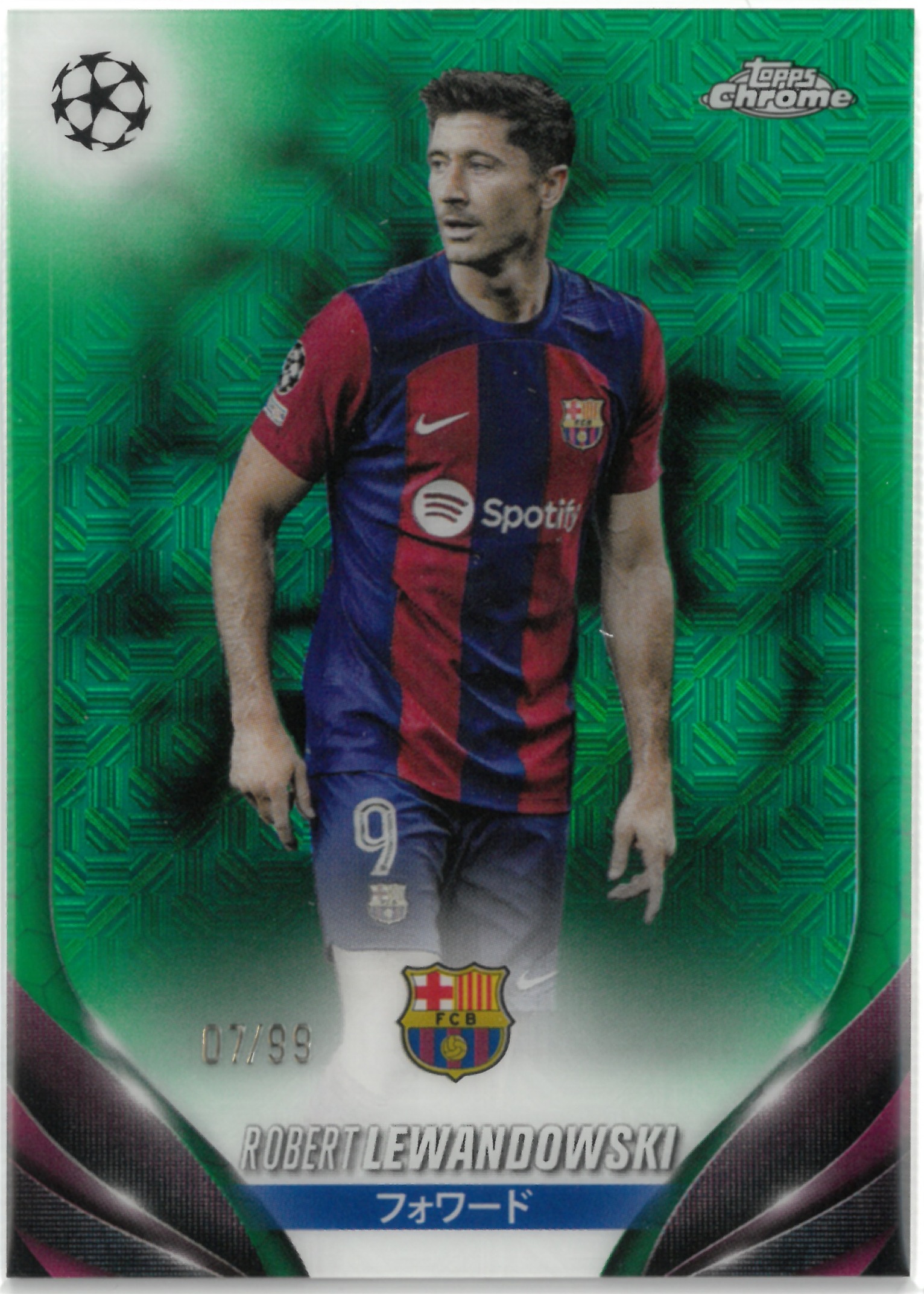 2024 Topps Chrome "Robert Lewandowski"【07/99】#11(ロベルト・レヴァンドフスキ)