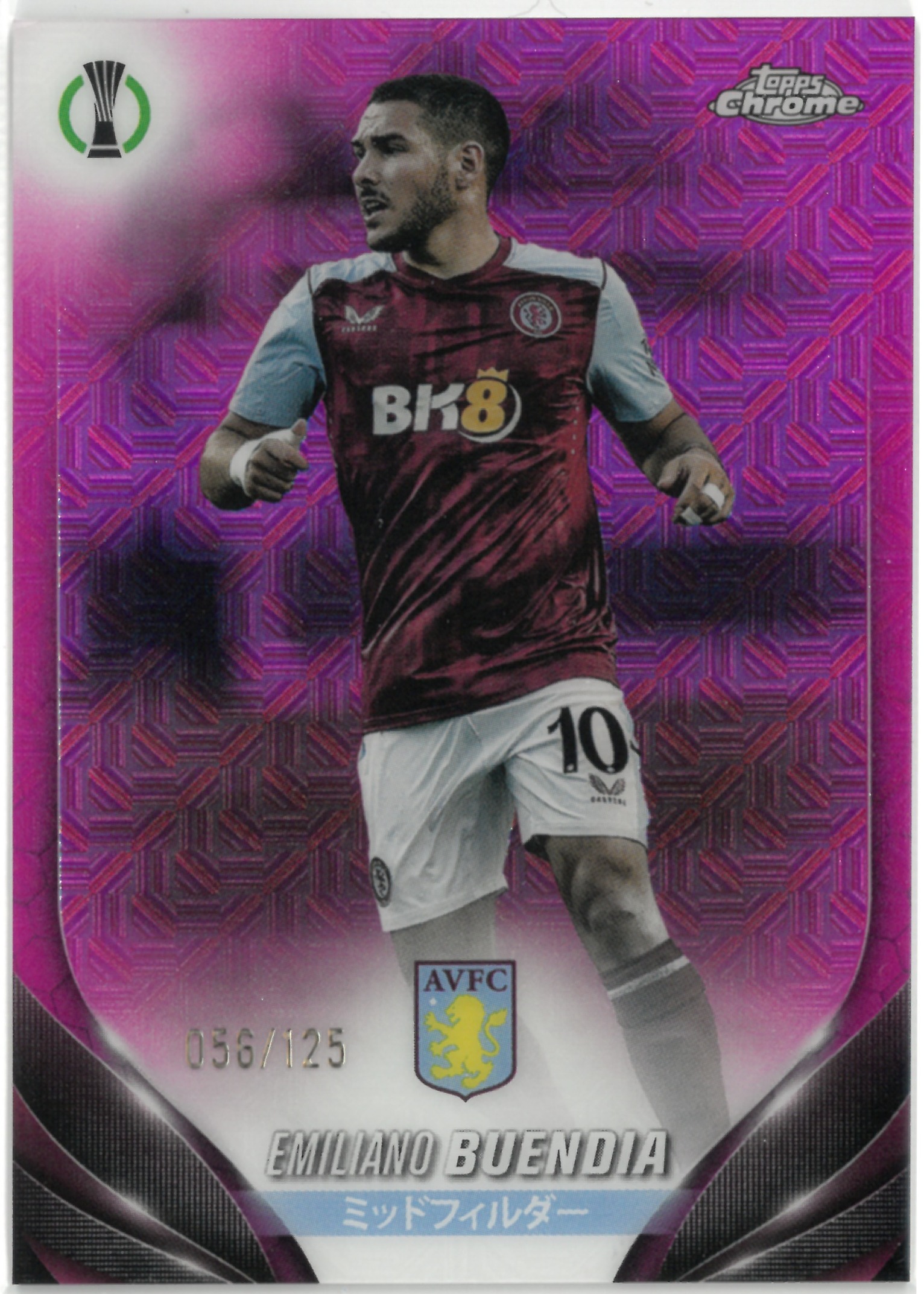 2024 Topps Chrome "Emiliand Buendia"【056/125】#133(エミリアーノ・ブエンディア)
