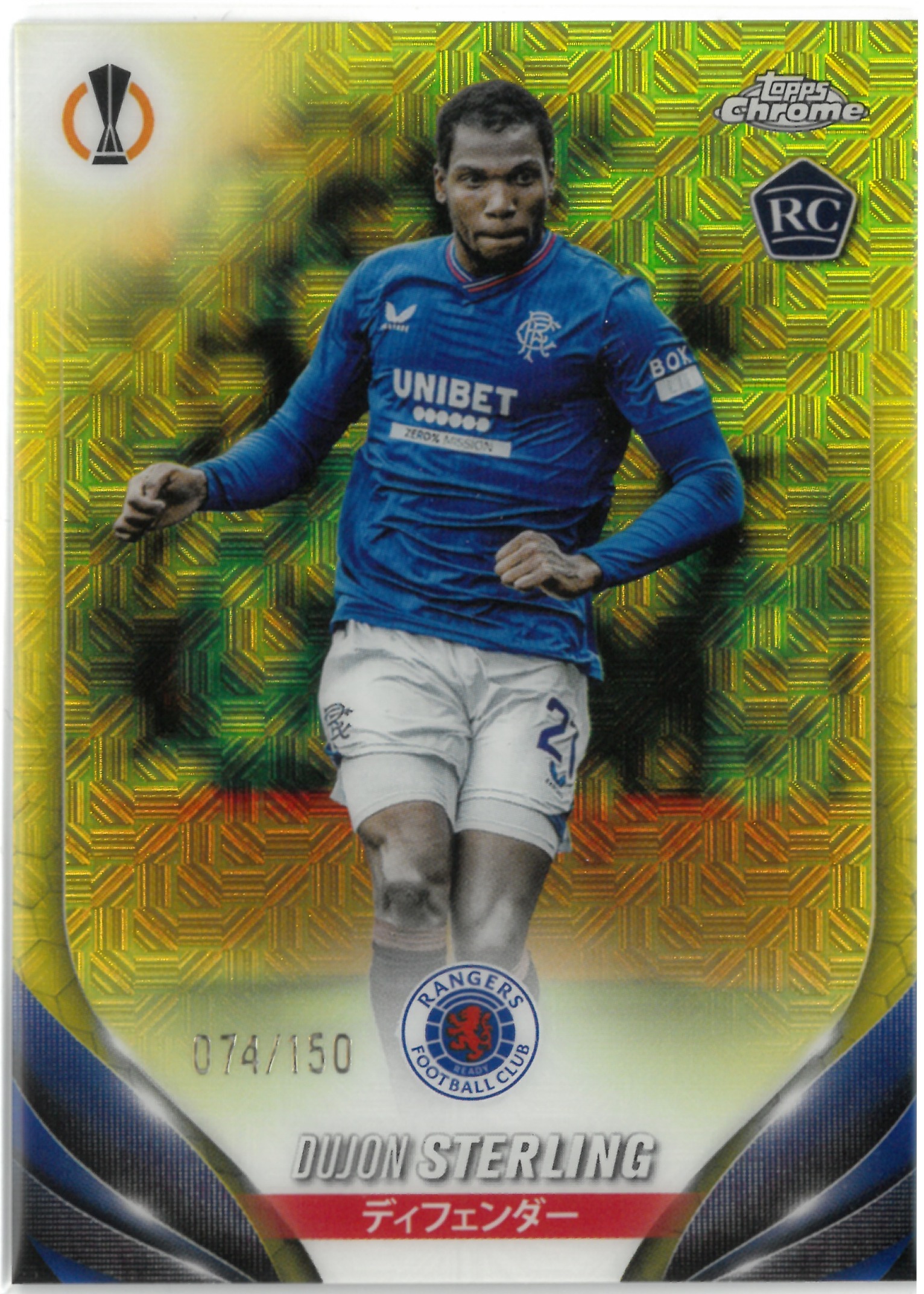 2024 Topps Chrome "Dujon Sterling"【074/150】#95(デュジョン・スターリング)