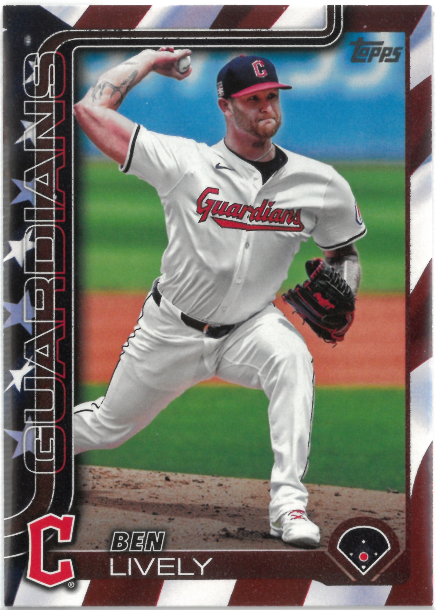 2025 Topps "Ben Lively"【72/76】#532(ベン・ライブリー)