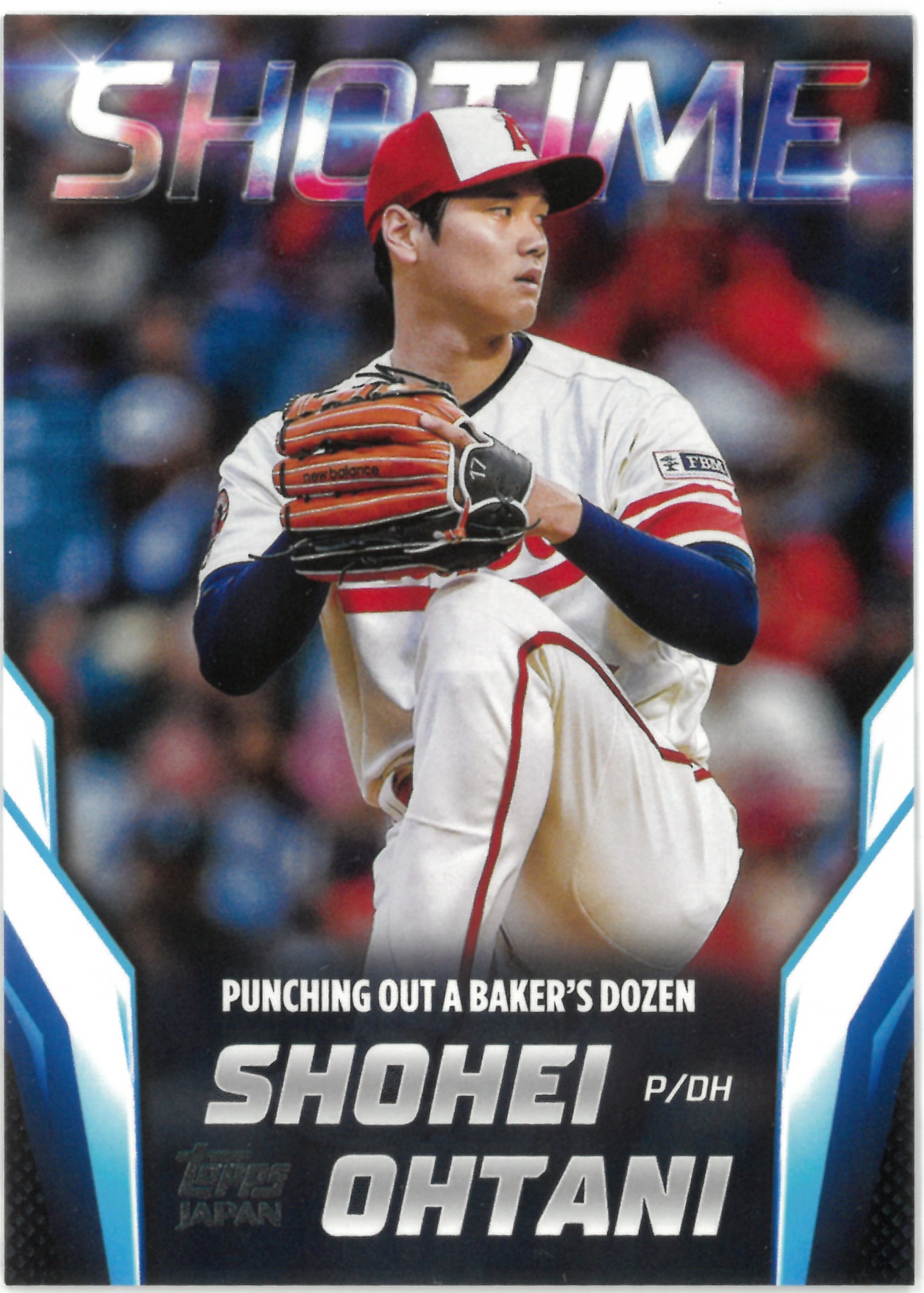 2024 Topps JAPAN "Shohei Ohtani" #SHO-7(大谷 翔平)