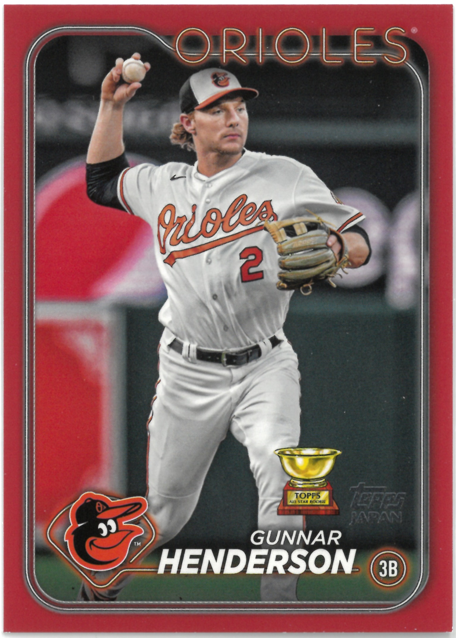 2024 Topps JAPAN "Gunnar Henderson"【2/5】#147()