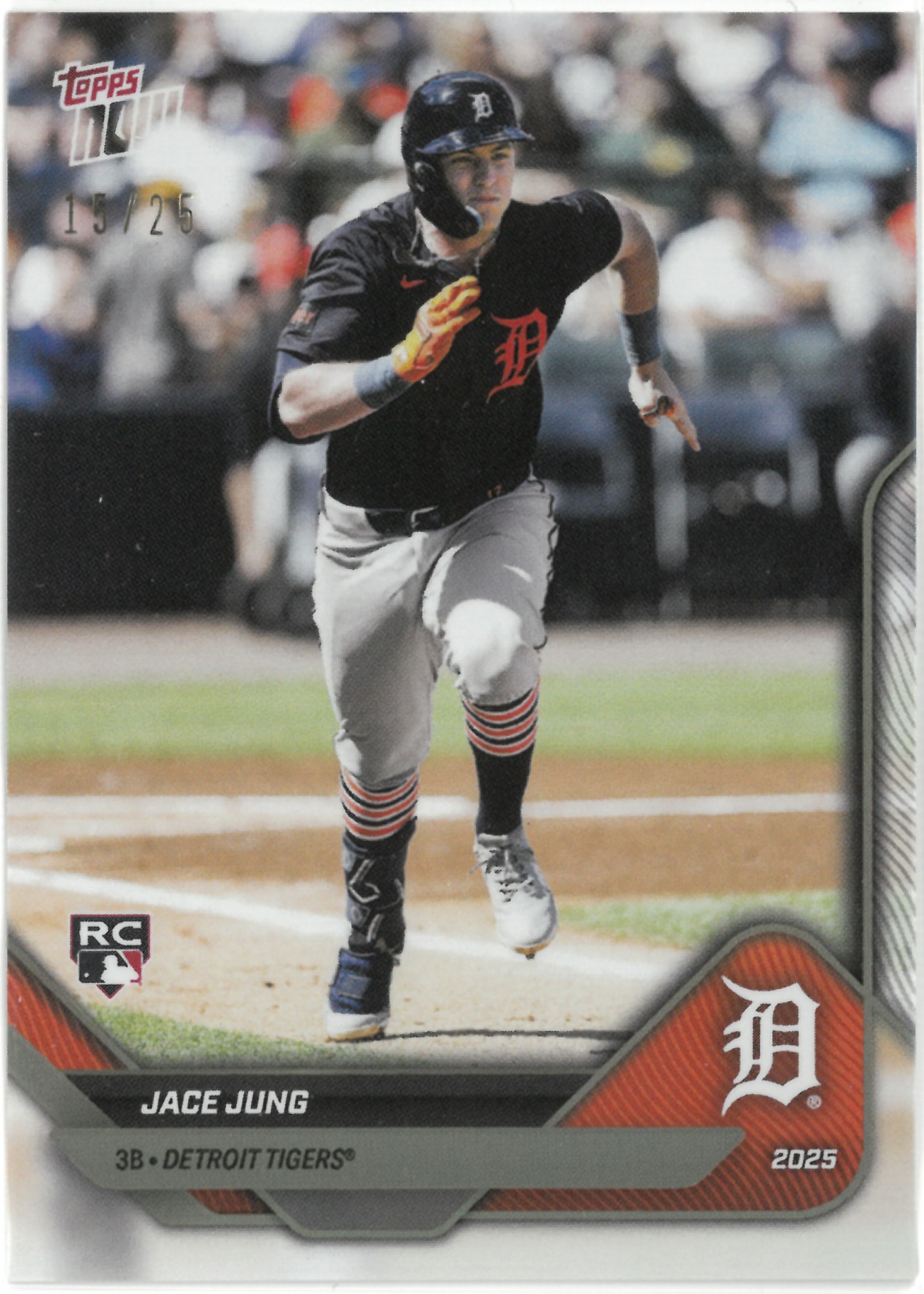 2025 Topps NOW "Jace Jung" #00-74【15/25】(ジェイス・ヤン)