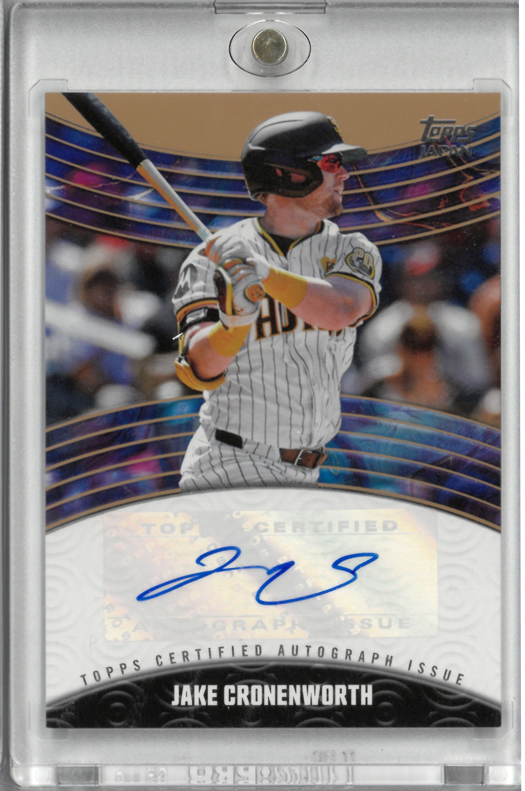 2024 Topps JAPAN "Jake Cronenworth" Auto【25/25】JEA-JC(ジェイク・クロネンワース)