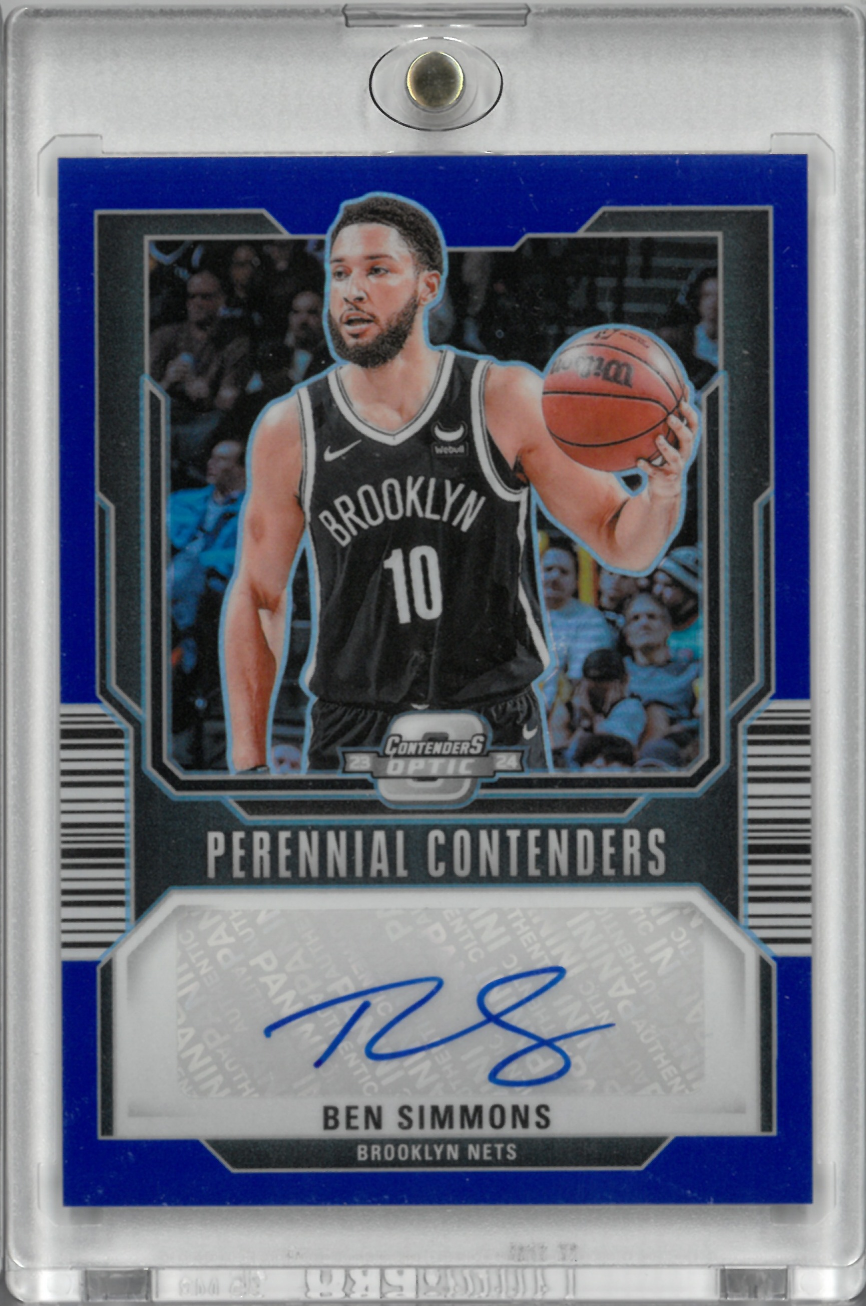 2023-24 PANINI CONTENDERS OPTIC "Ben Simmons" Auto【26/75】Prizm No.PA-BEN(ベン・シモンズ)