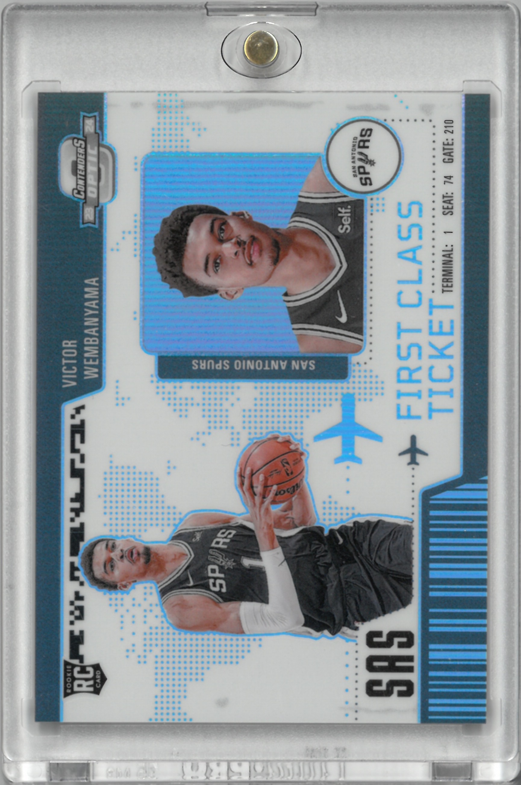 2023-24 PANINI CONTENDERS OPTIC "Victor Wembanyama" Prizm No.2(ビクター・ウェンバンヤマ)