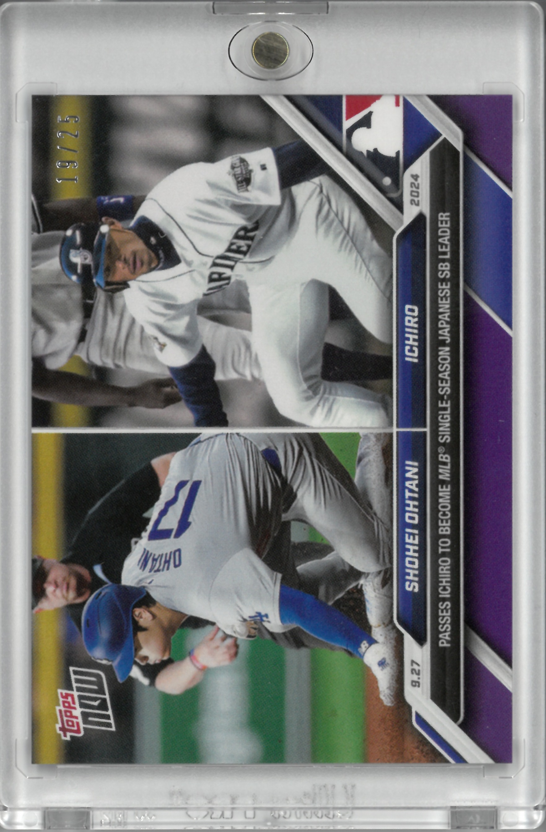 2024 Topps NOW "Shohei Ohtani&Ichiro"【19/25】#768(大谷 翔平)(イチロー)