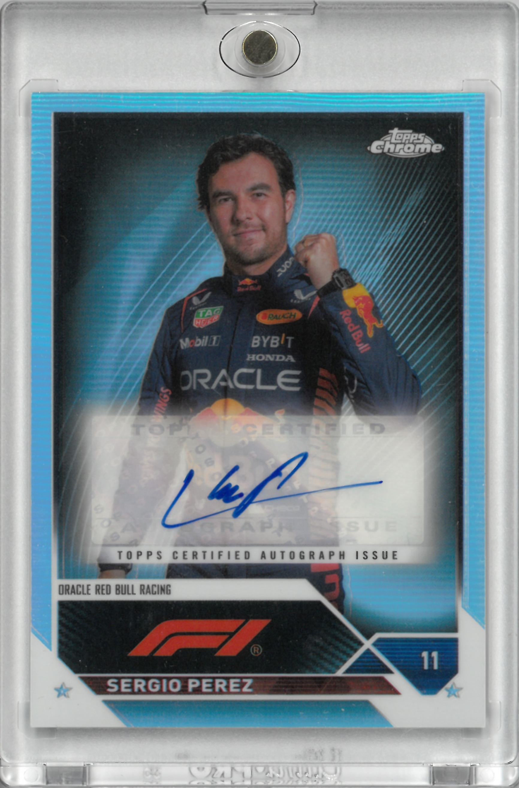 2025 Topps Chrome "Sergio Perez" Auto #CAC-SP(セルジオ・ペレス)