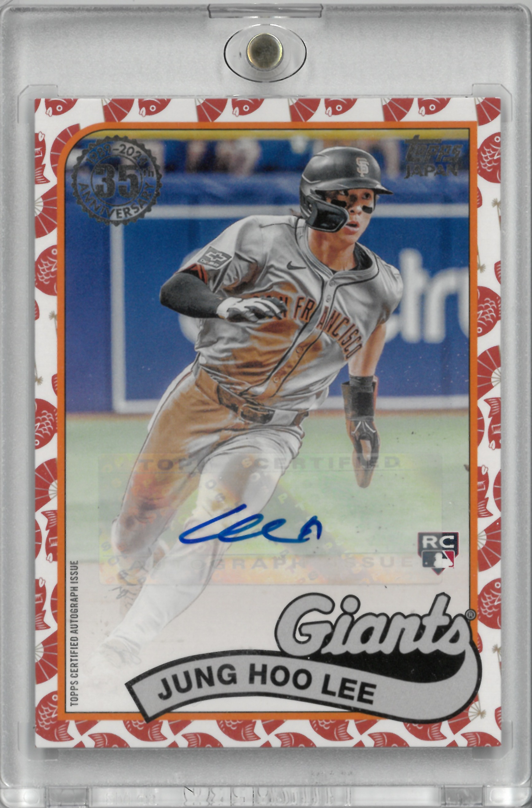 2024 Topps JAPAN "Jung Hoo Lee" Auto【01/25】#89JA-JHL(イ・ジョンフ)
