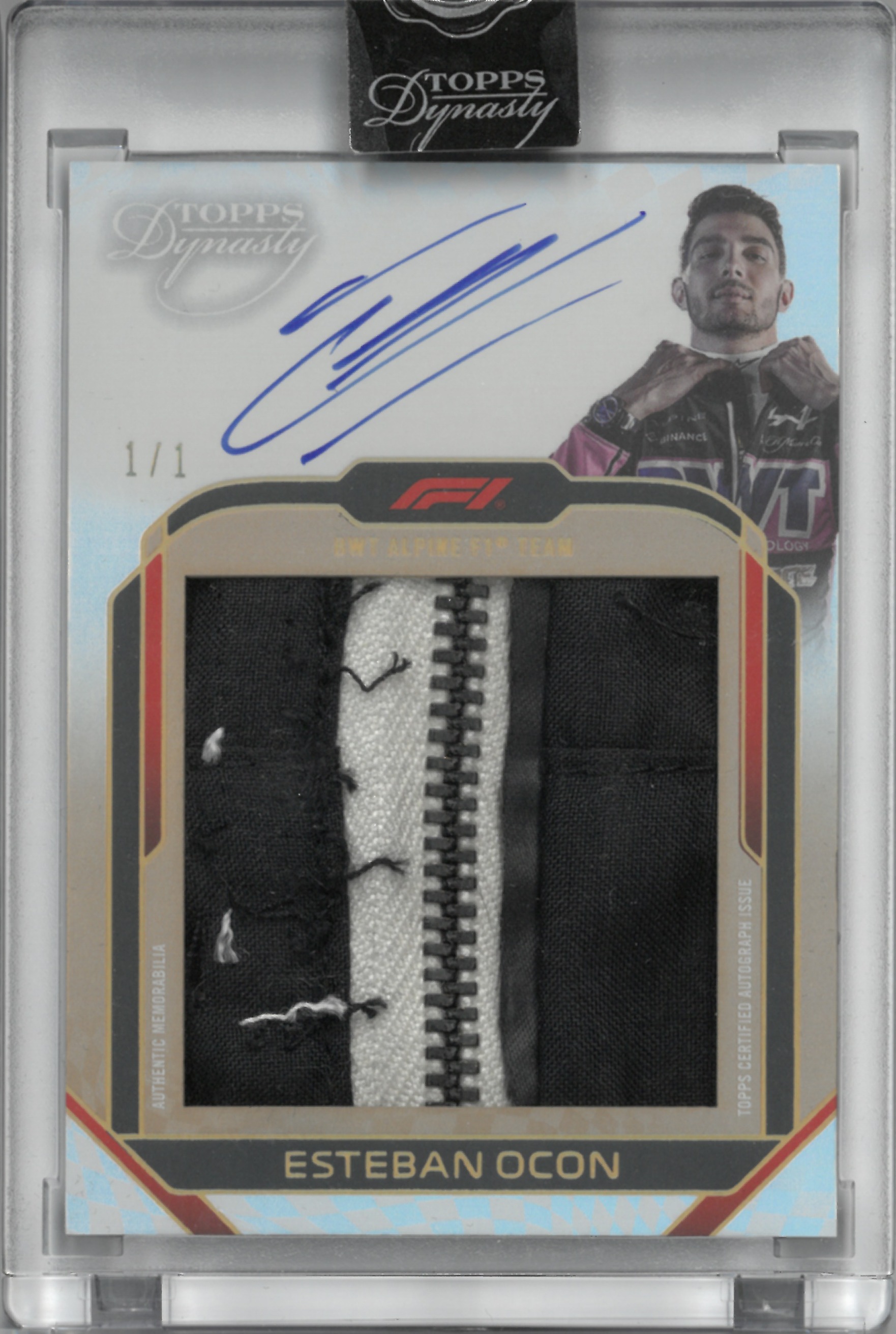 2024 Topps "Esteban Ocon" Relic Auto【1/1】#AFJPV-EOCII(エステバン・オコン)