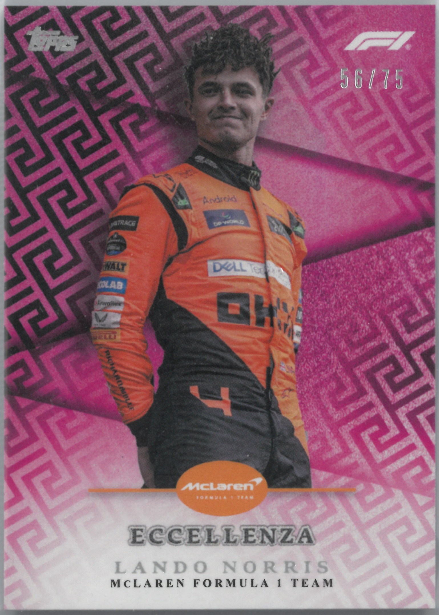 2024 Topps "Lando Norris"【56/75】Eccellenza(ランド・ノリス)