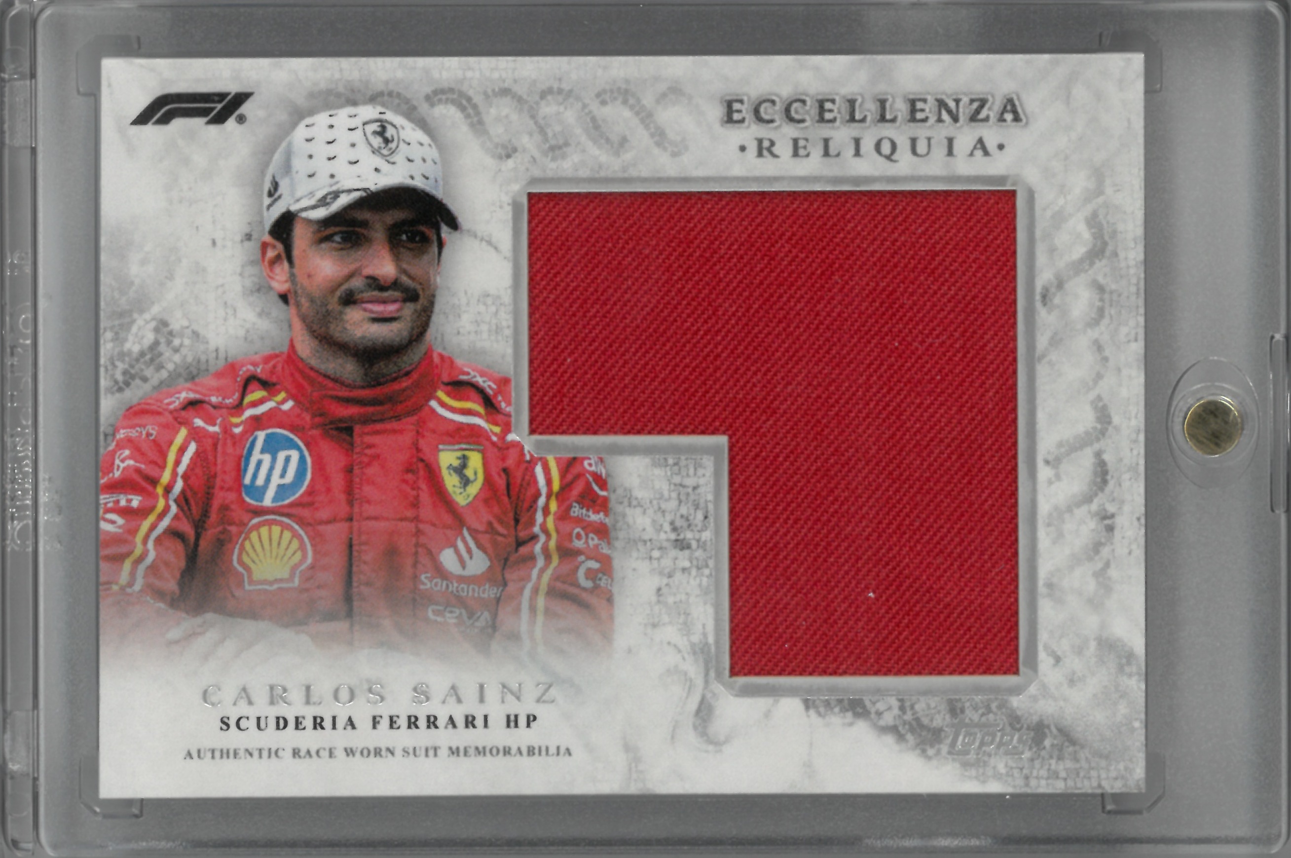 2024 Topps "Carlos Sainz" Relic Eccellenza(カルロス・サインツ)