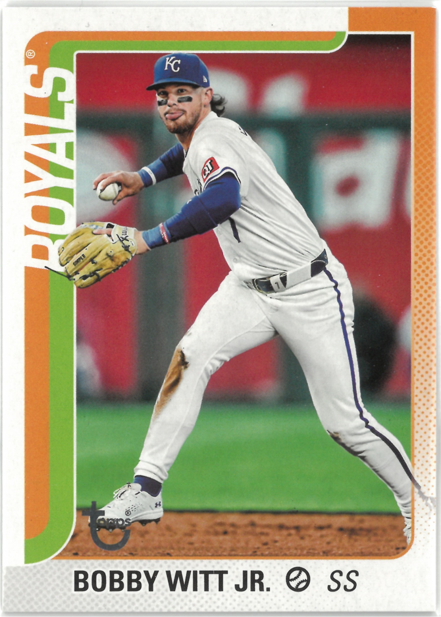 2025 Topps "Bobby Witt Jr.2"【08/99】Vintaga Stock #100(ボビー・ウィット・ジュニア)