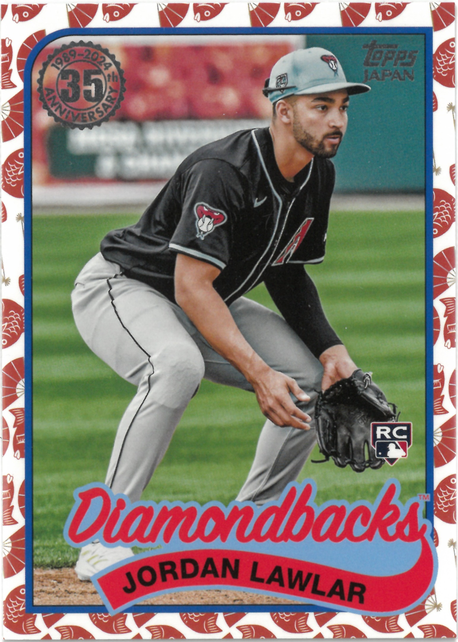 2024 Topps JAPAN "Jordan Lawlar" #89J-38(ジョーダン・ロウラー)