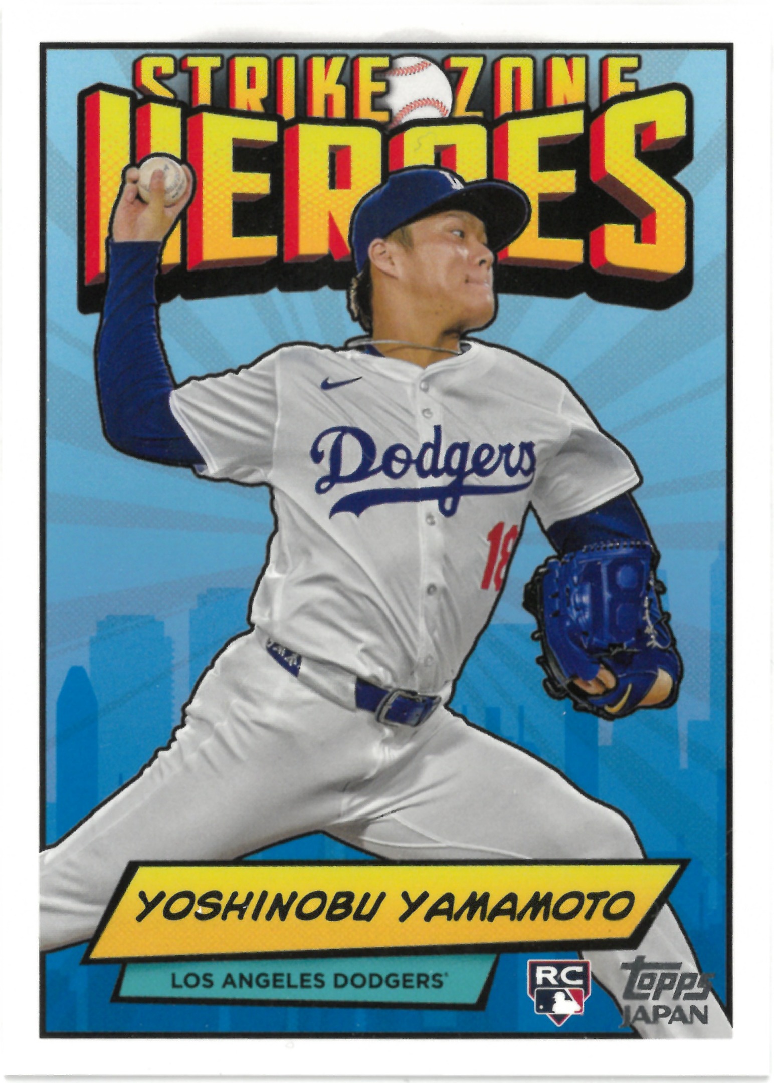 2024 Topps JAPAN "Yoshinobu Yamamoto" #SZH-6(山本 由伸)