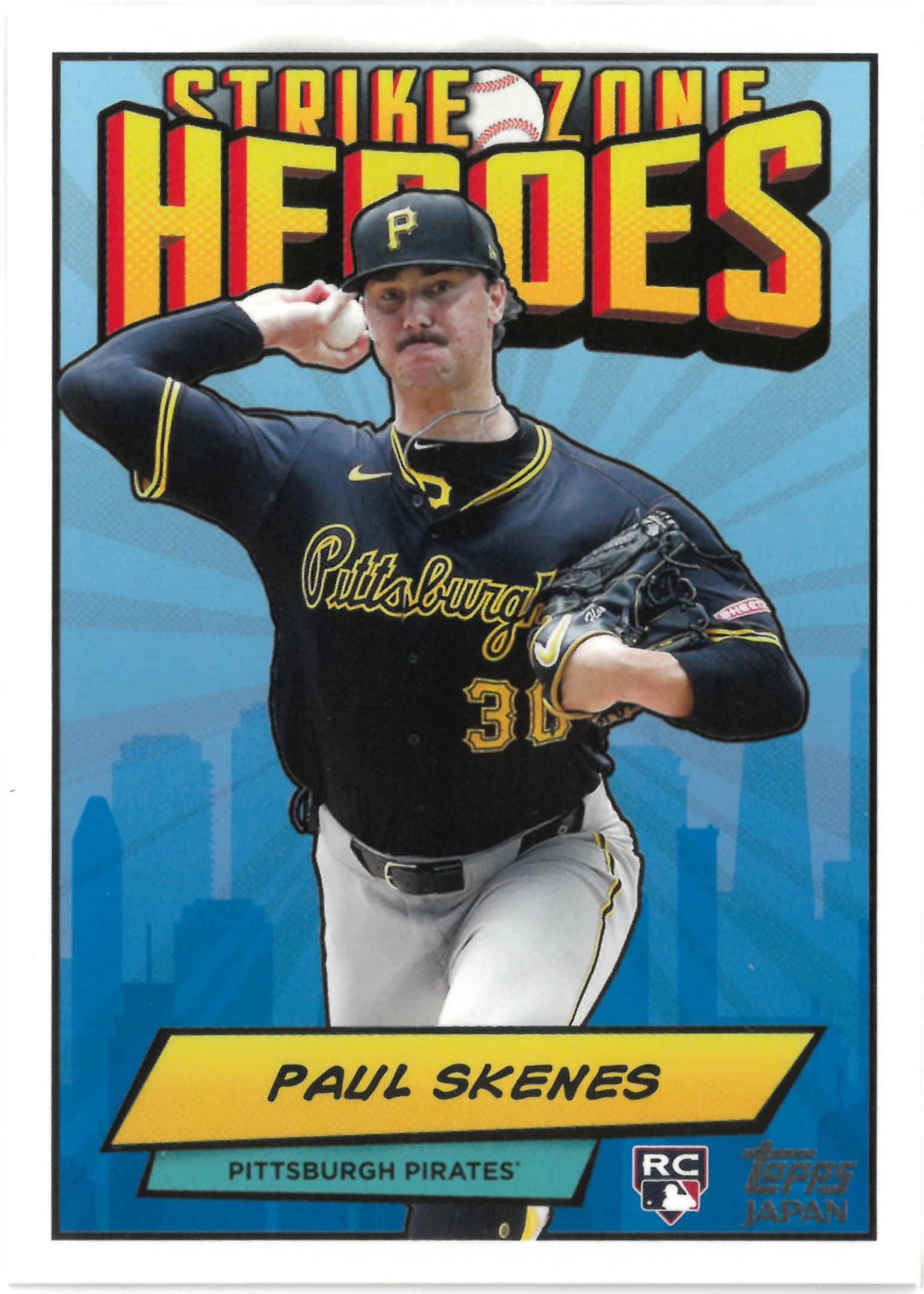 2024 Topps JAPAN "Paul Skenes" #SZH-19(ポール・スキーンズ)