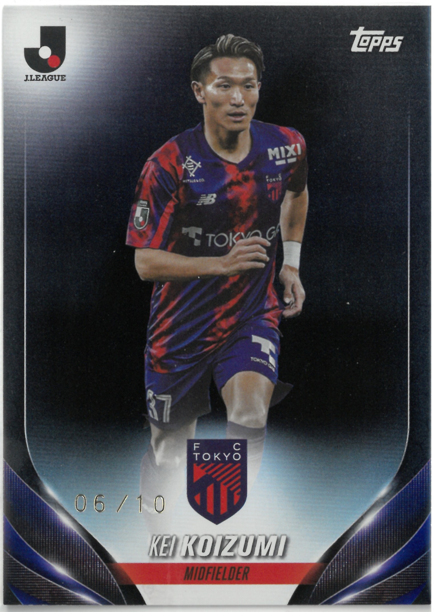 2024 Topps J.LEAGUE "Kei Koizumi"【06/10】#148(小泉 慶)