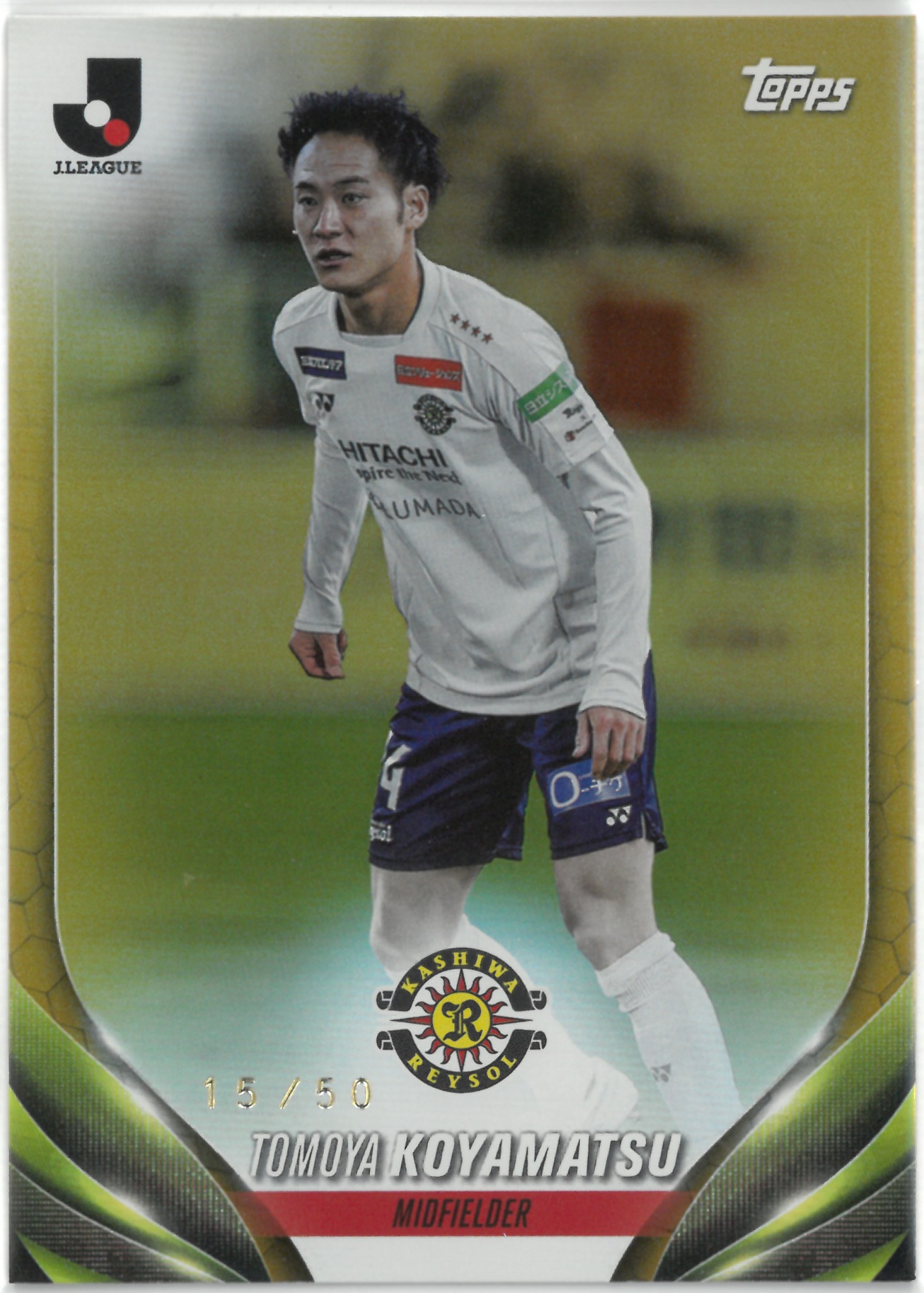 2024 Topps J.LEAGUE "Tomoya Koyamatsu"【15/50】#71(小屋松 知哉)
