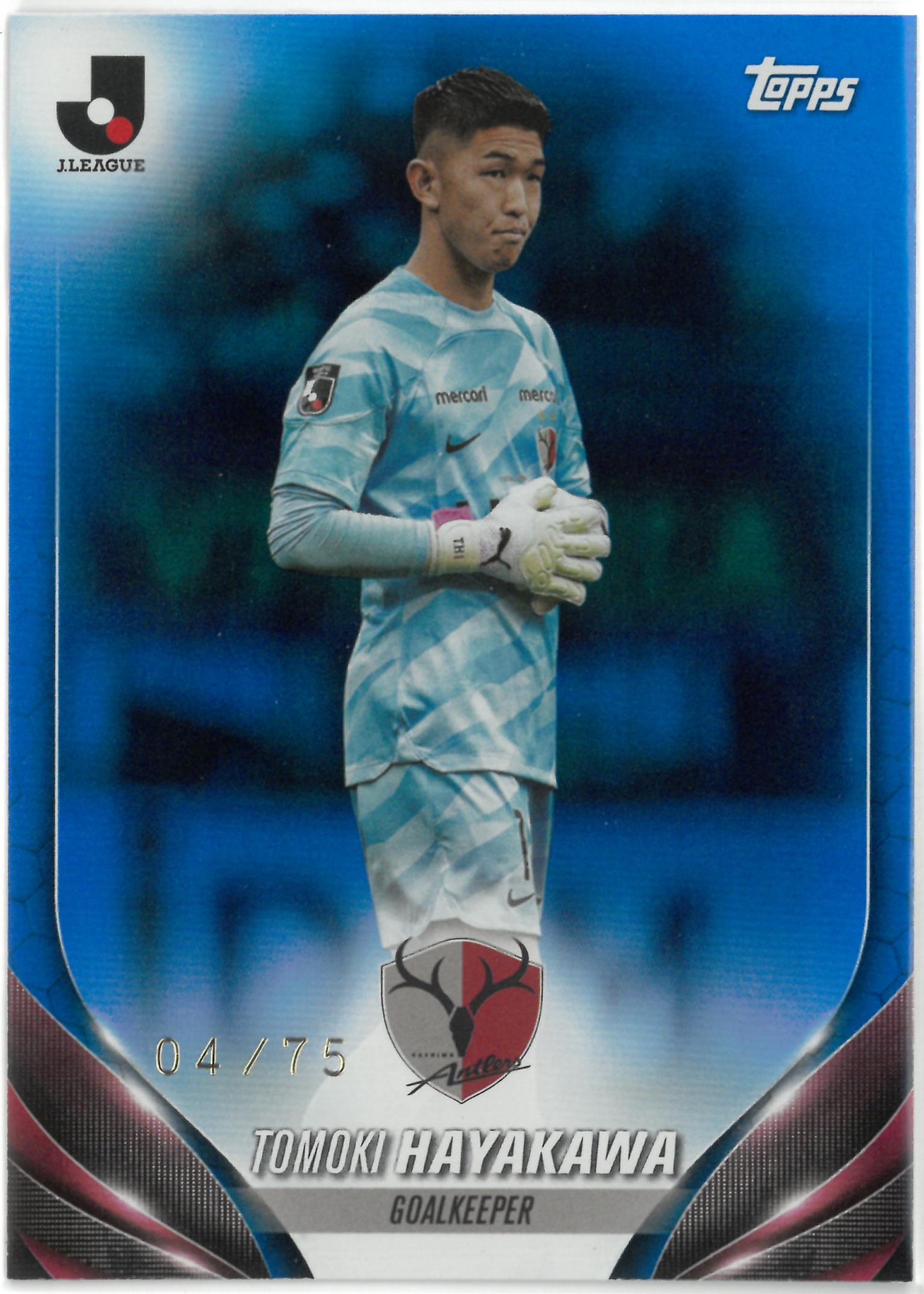 2024 Topps J.LEAGUE "Tomoki Hayakawa"【04/75】#142(早川 友基)