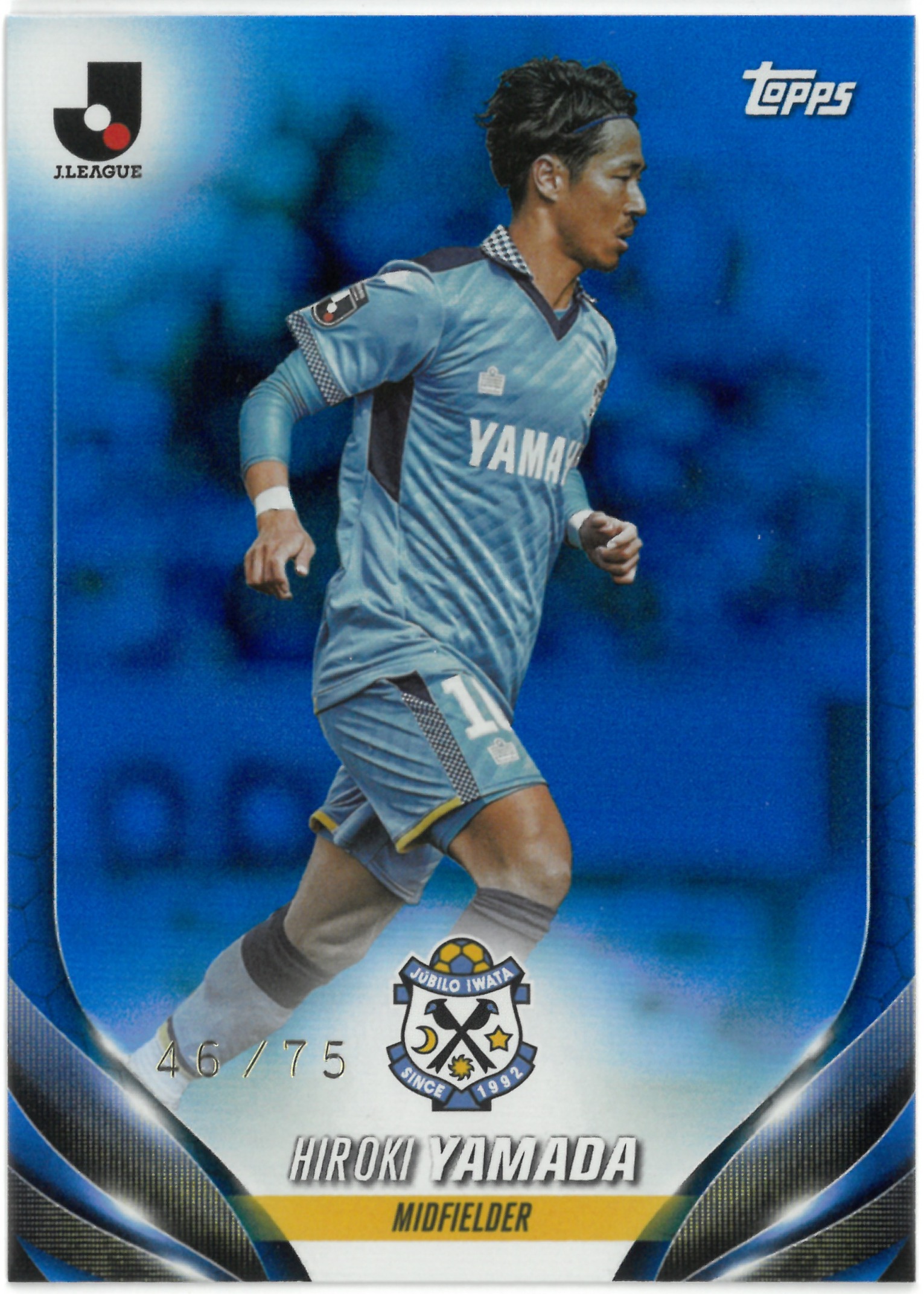 2024 Topps J.LEAGUE "Hiroki Yamada"【46/75】#95(山田 大記)