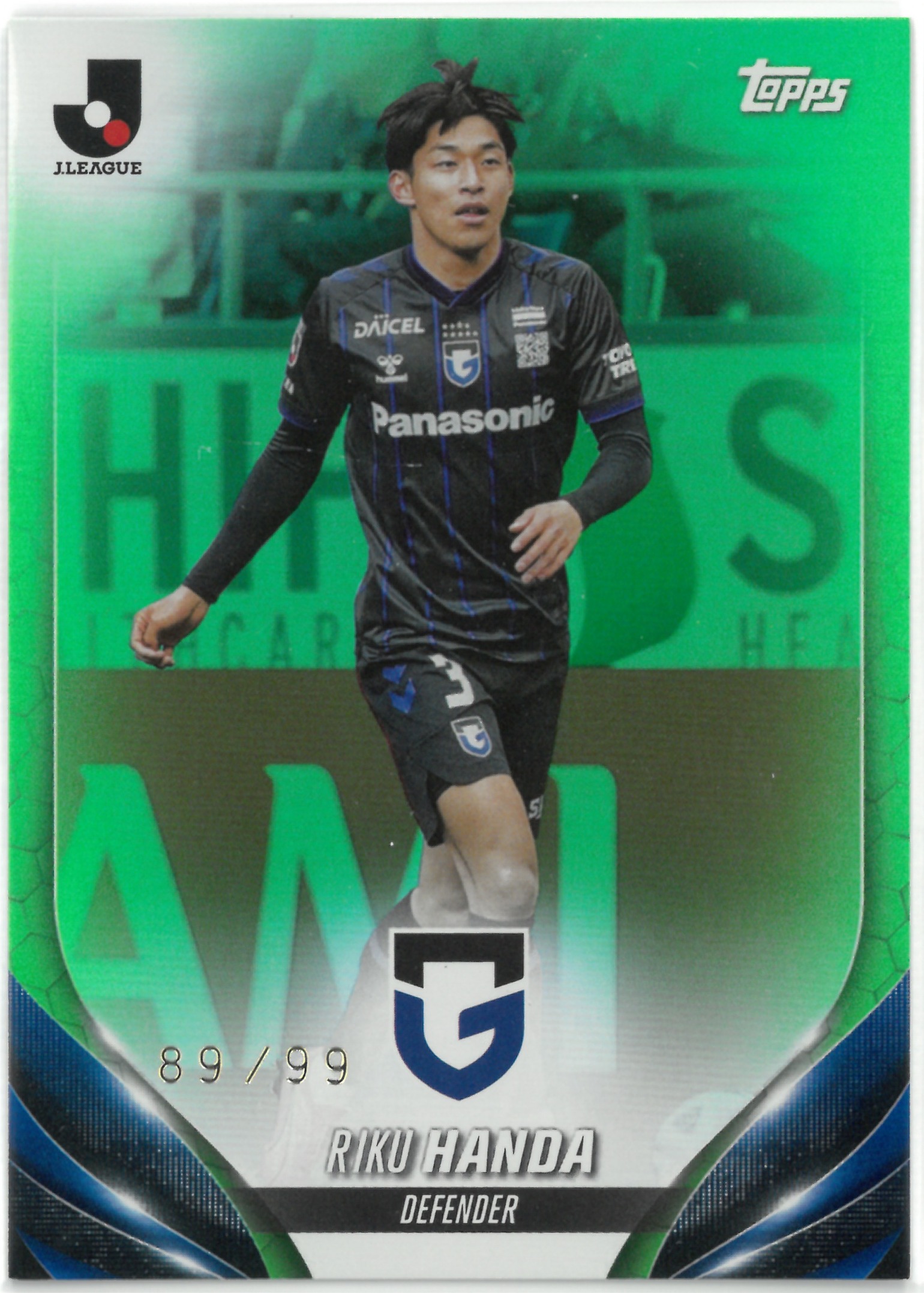 2024 Topps J.LEAGUE "Riku Handa"【89/99】#127(半田 陸)
