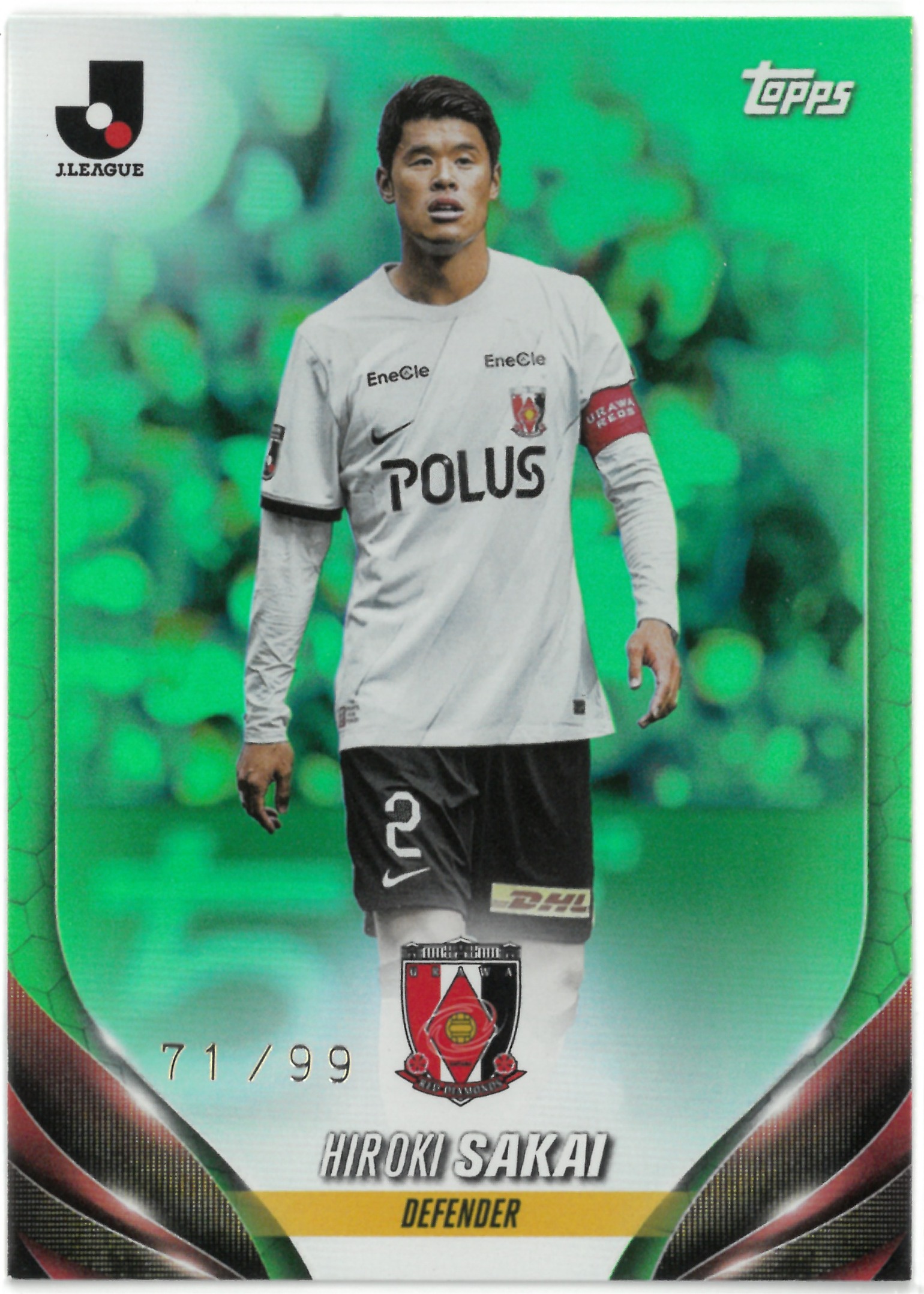 2024 Topps J.LEAGUE "Hiroki Sakai"【71/99】#110(酒井 宏樹)