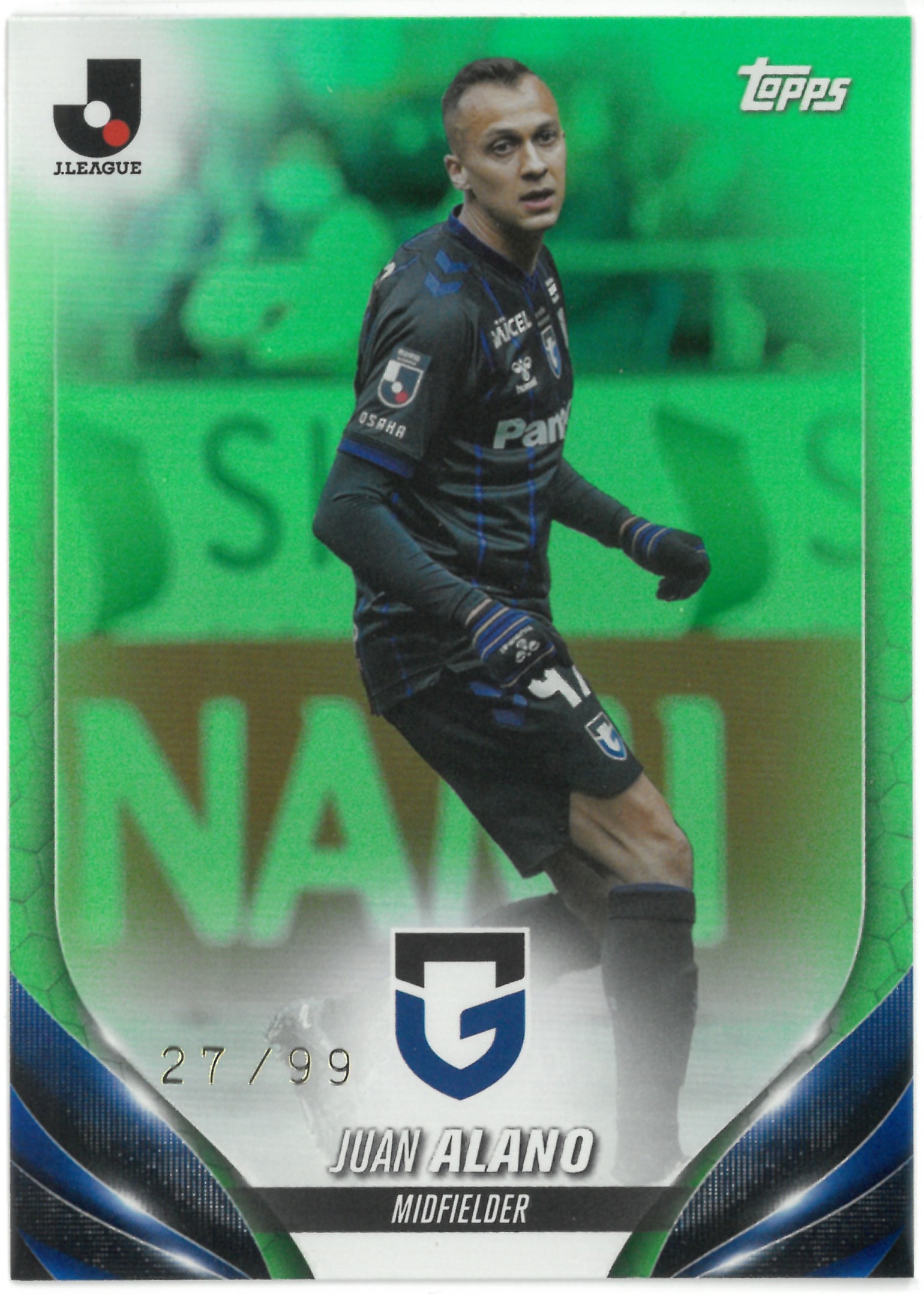 2024 Topps J.LEAGUE "Juan Alano"【27/99 】#181(ファン・アラーノ)