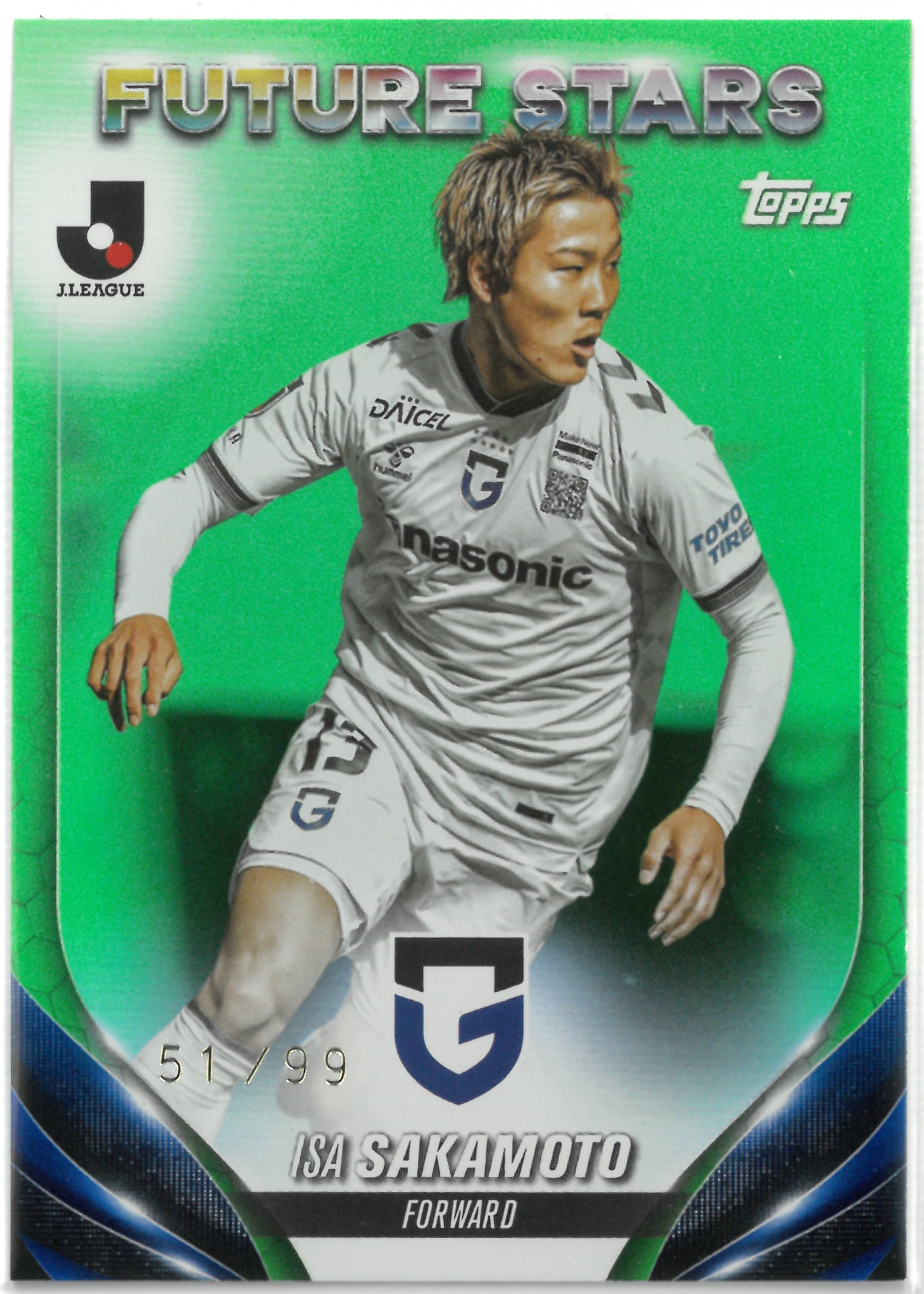 2024 Topps J.LEAGUE "Isa Sakamoto"【51/99】#162(坂本 一彩)