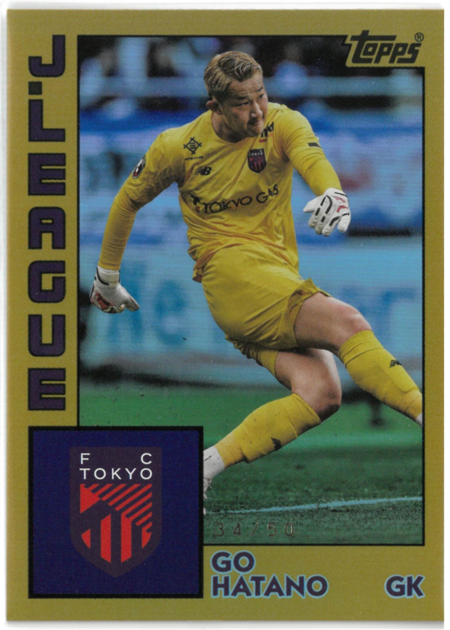 2024 Topps J.LEAGUE "Go Hatano"【34/50】#84-9(波多野 豪)