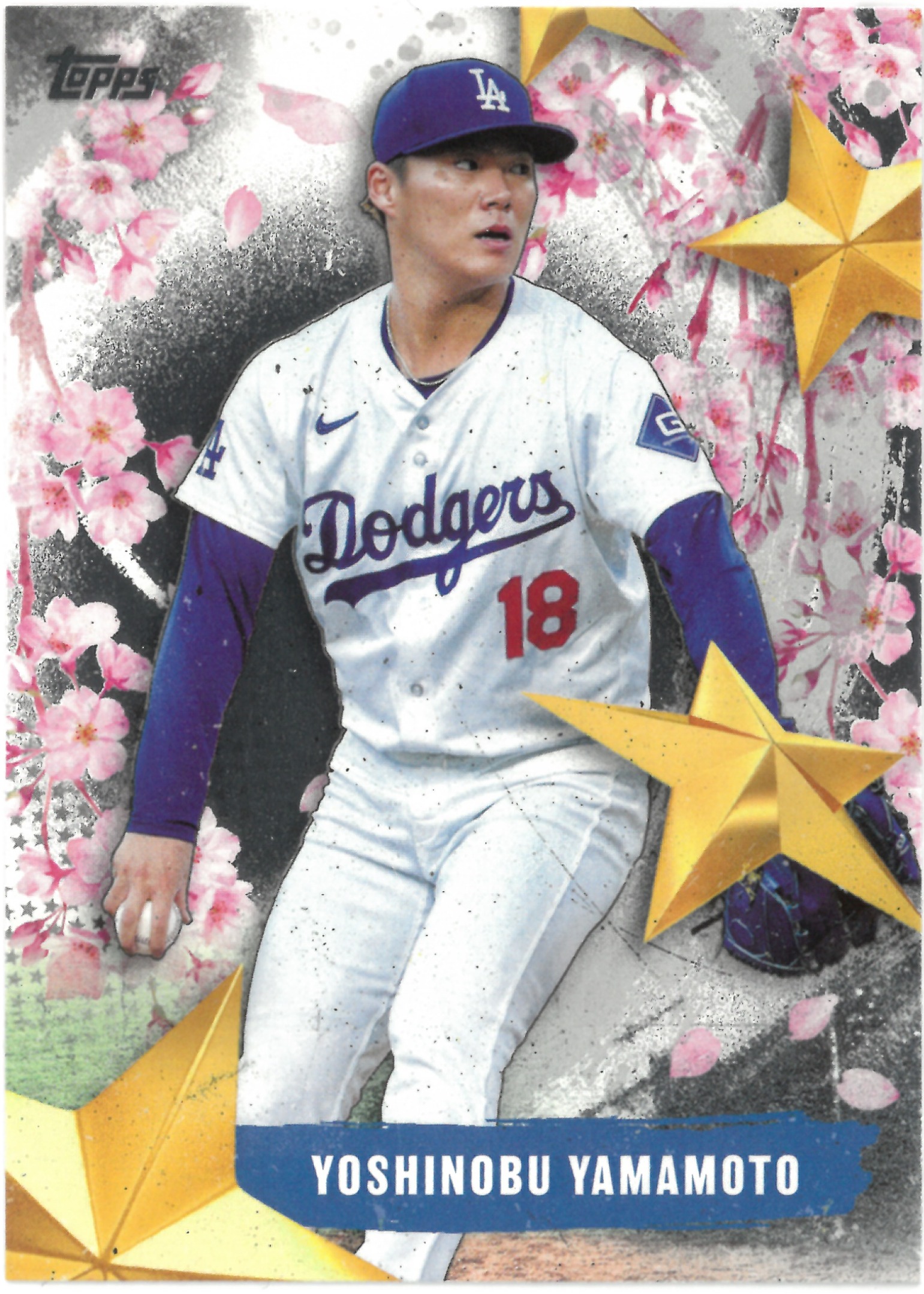 2025 Topps "Yoshinobu Yamamoto" #SOJ-2(山本 由伸)