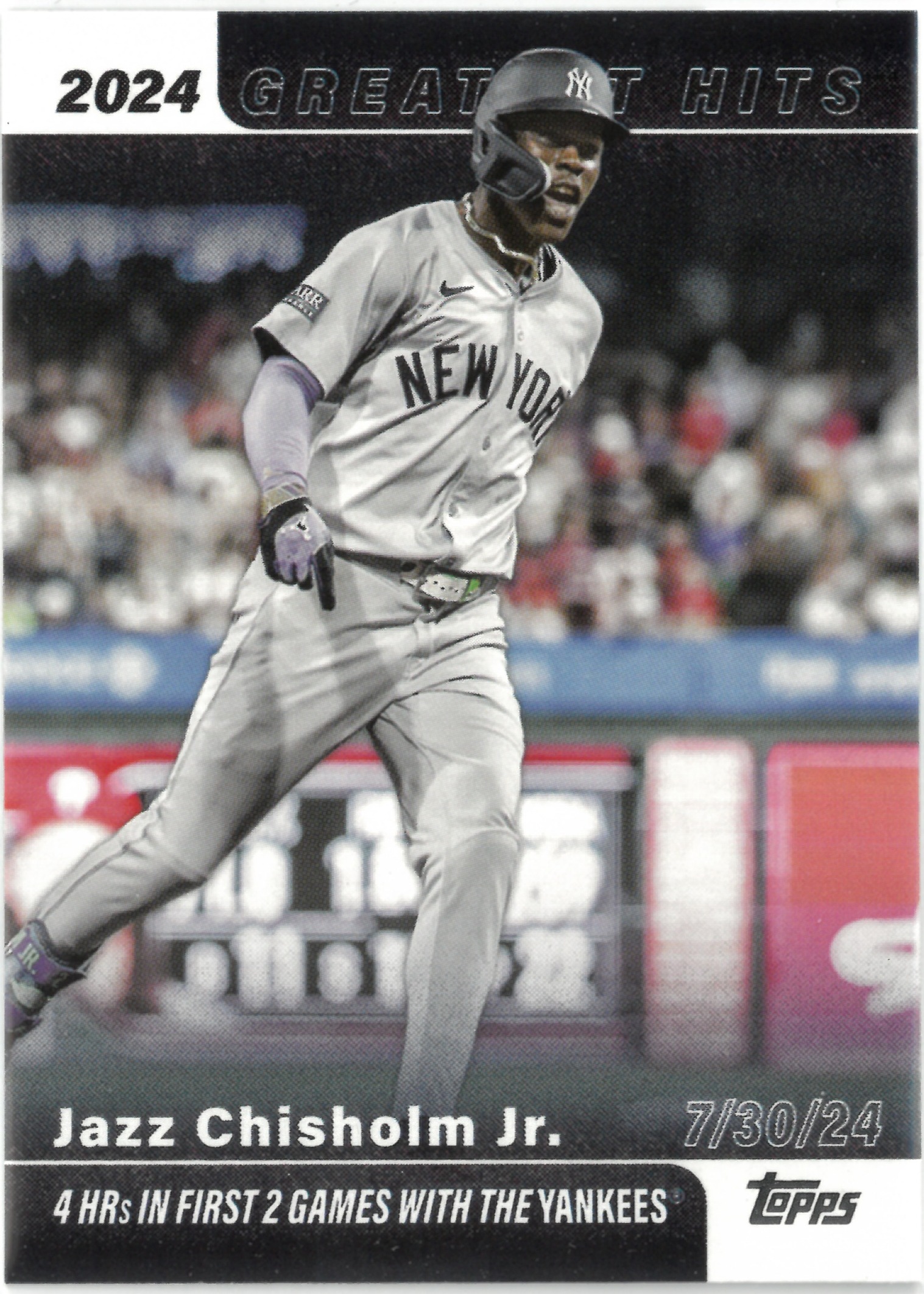 2025 Topps "Jazz Chisholm Jr." #GH-14(ジャズ・チザム)