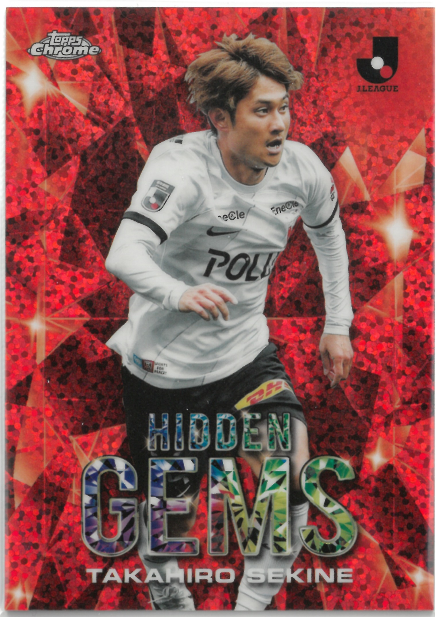 2024 Topps Chrome J.LEAGUE "Takahiro Sekine" #G-3(関根 貴大)
