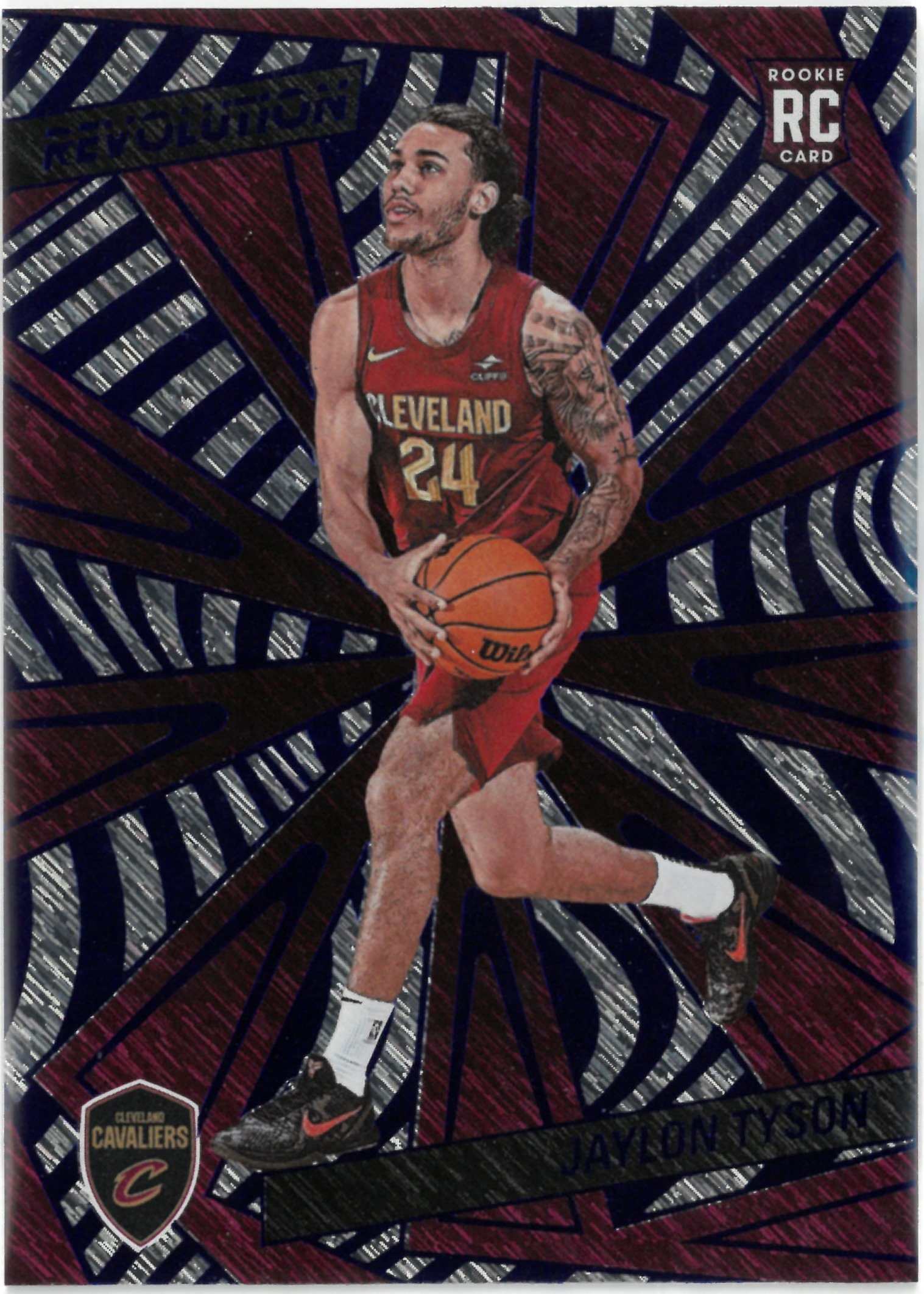 2024-25 PANINI REVOLUTION "Jaylon Tyson" Storm No.138(ジェイロン・タイソン)