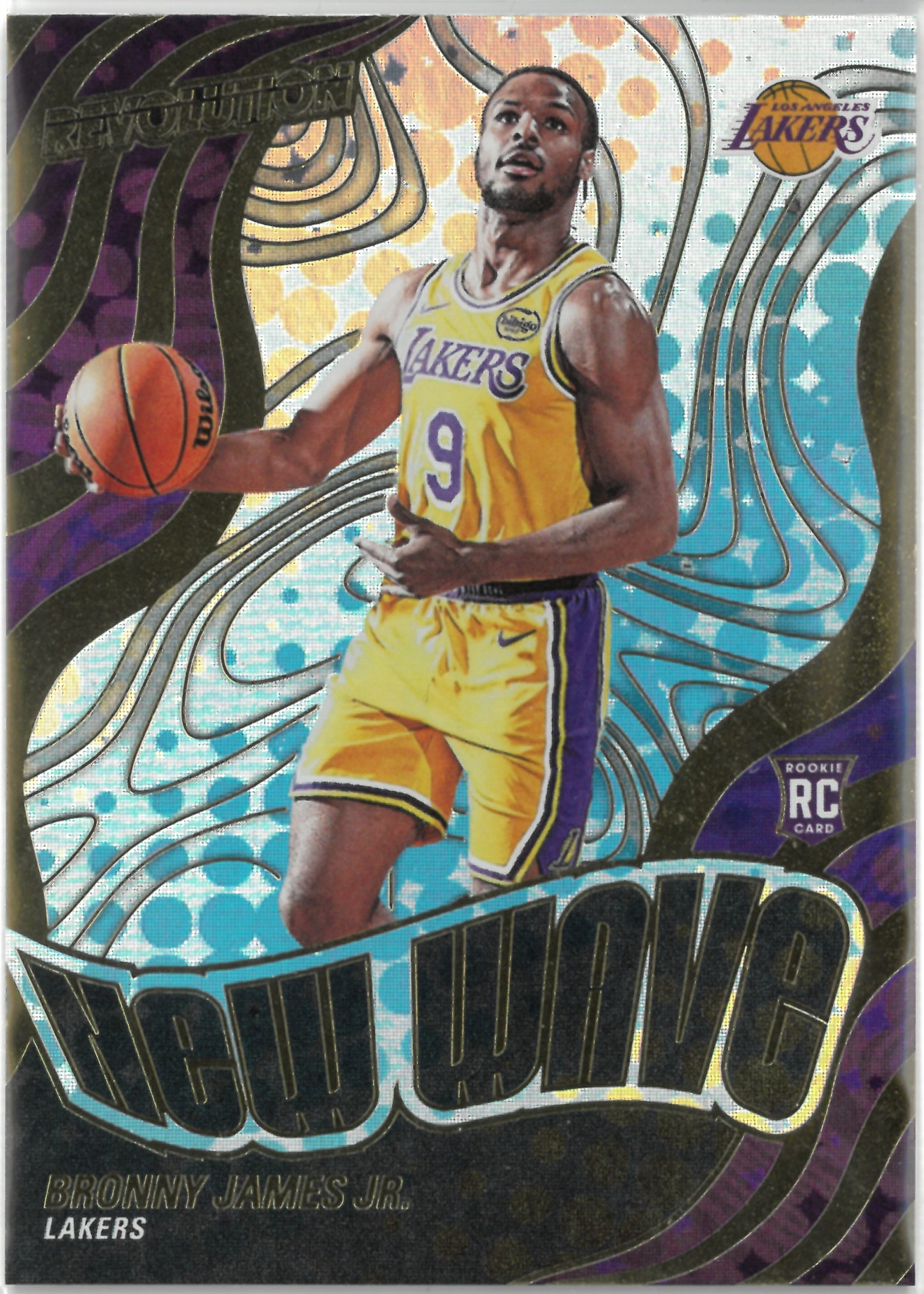 2024-25 PANINI REVOLUTION "Bronny James Jr." New Wave No.6(ブロニー・ジェームズ)