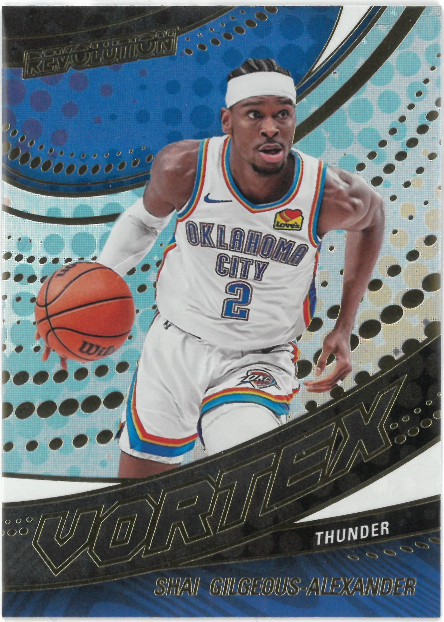 2024-25 PANINI REVOLUTION "Shai Gilgeous-Alexander" Vortex No.20(シェイ・ギルジャス＝アレクサンダー)