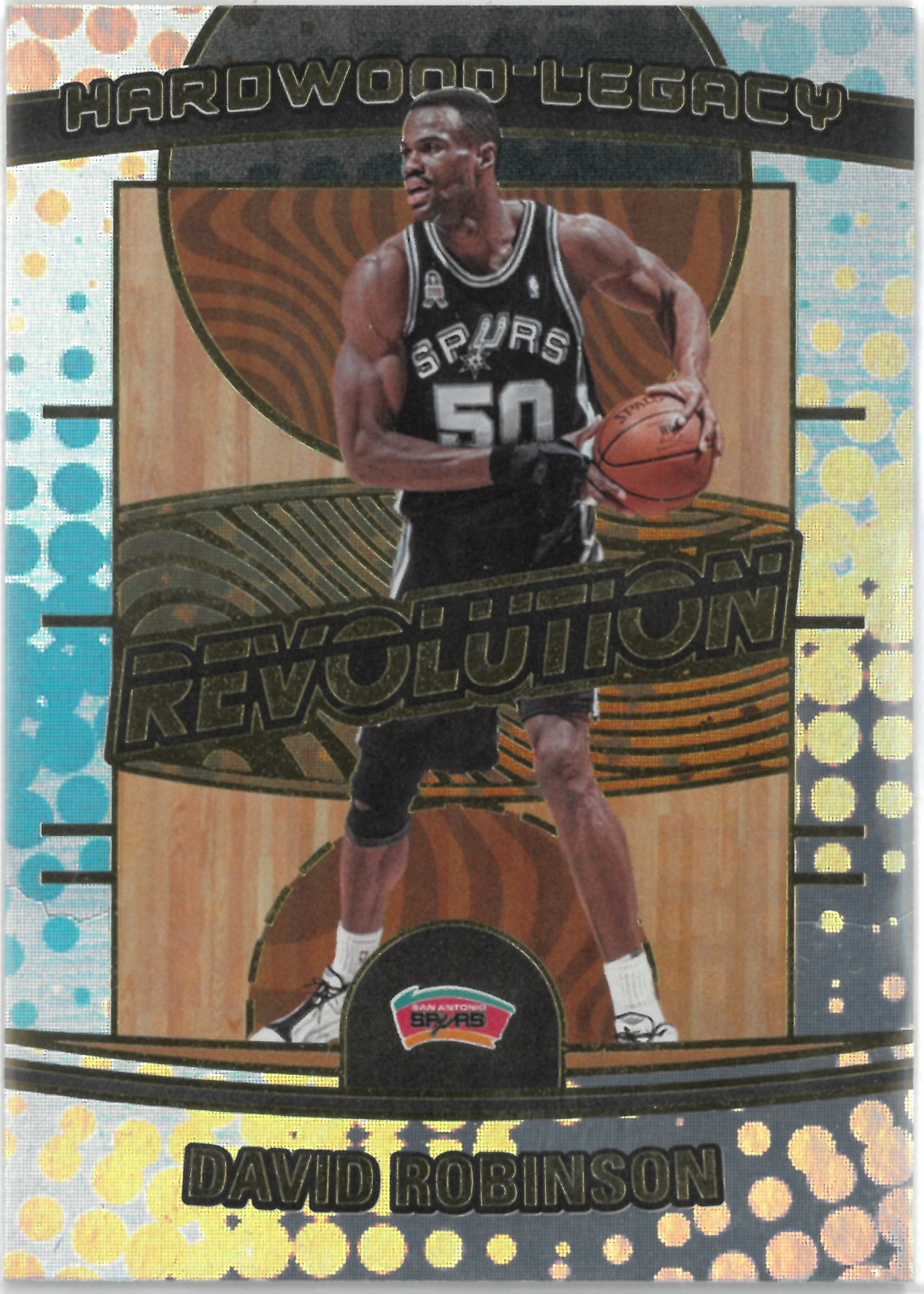 2024-25 PANINI REVOLUTION "David Robinson" Hardwood Legacy No.17(デビッド・ロビンソン)